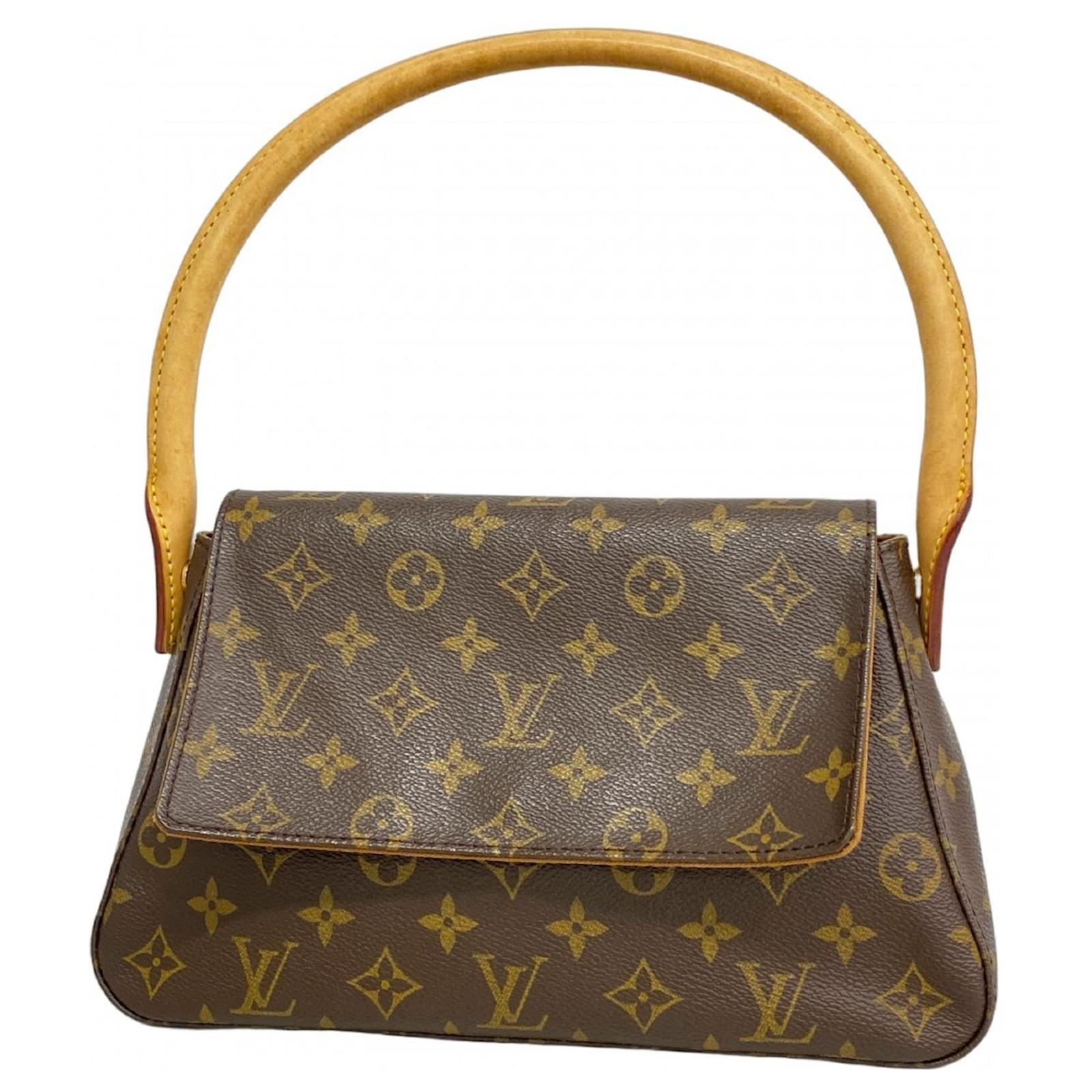 Louis Vuitton Monogram Mini Looping Shoulder Bag Brown  ref.2321275