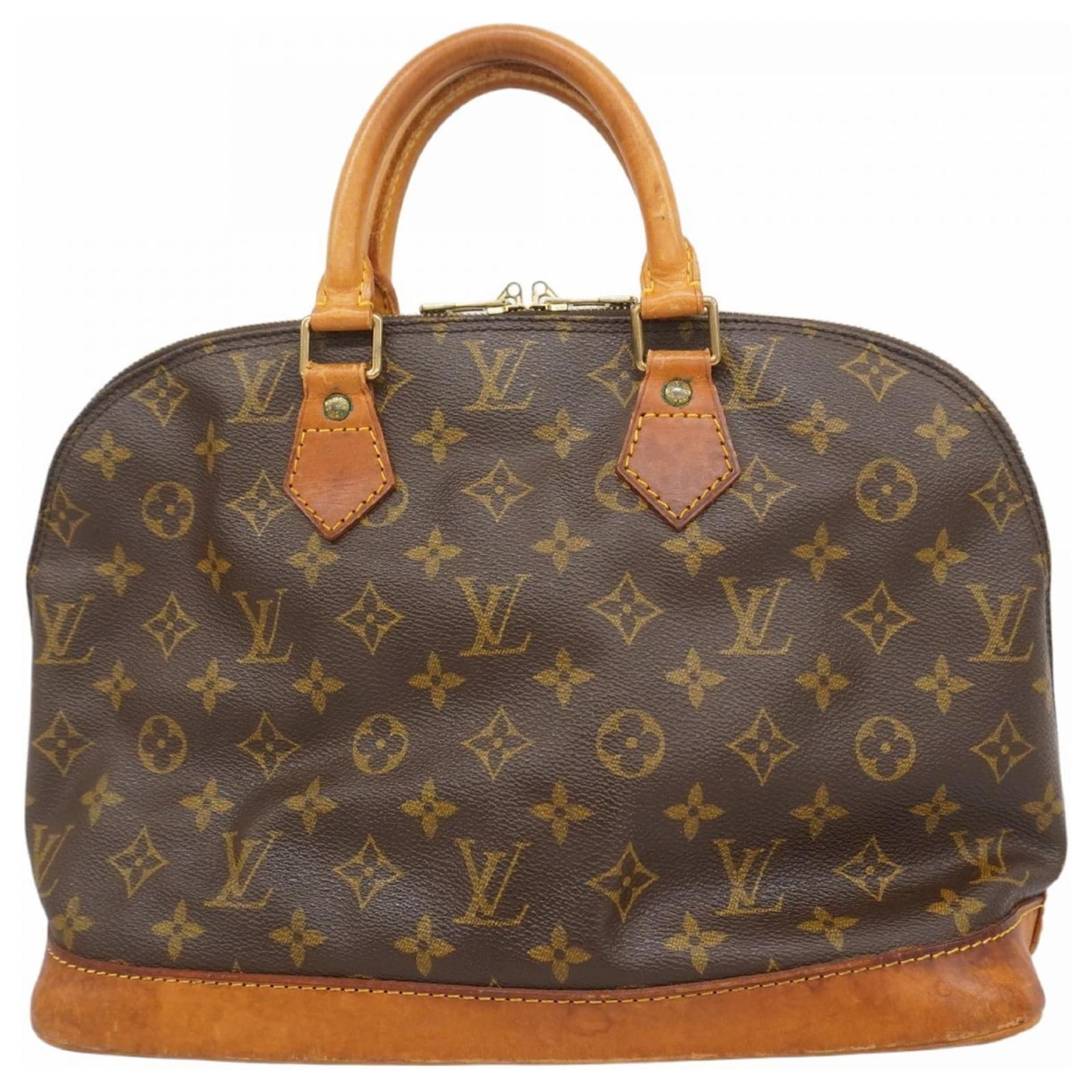 Louis Vuitton Monogram Alma Handbag Brown  ref.2321259