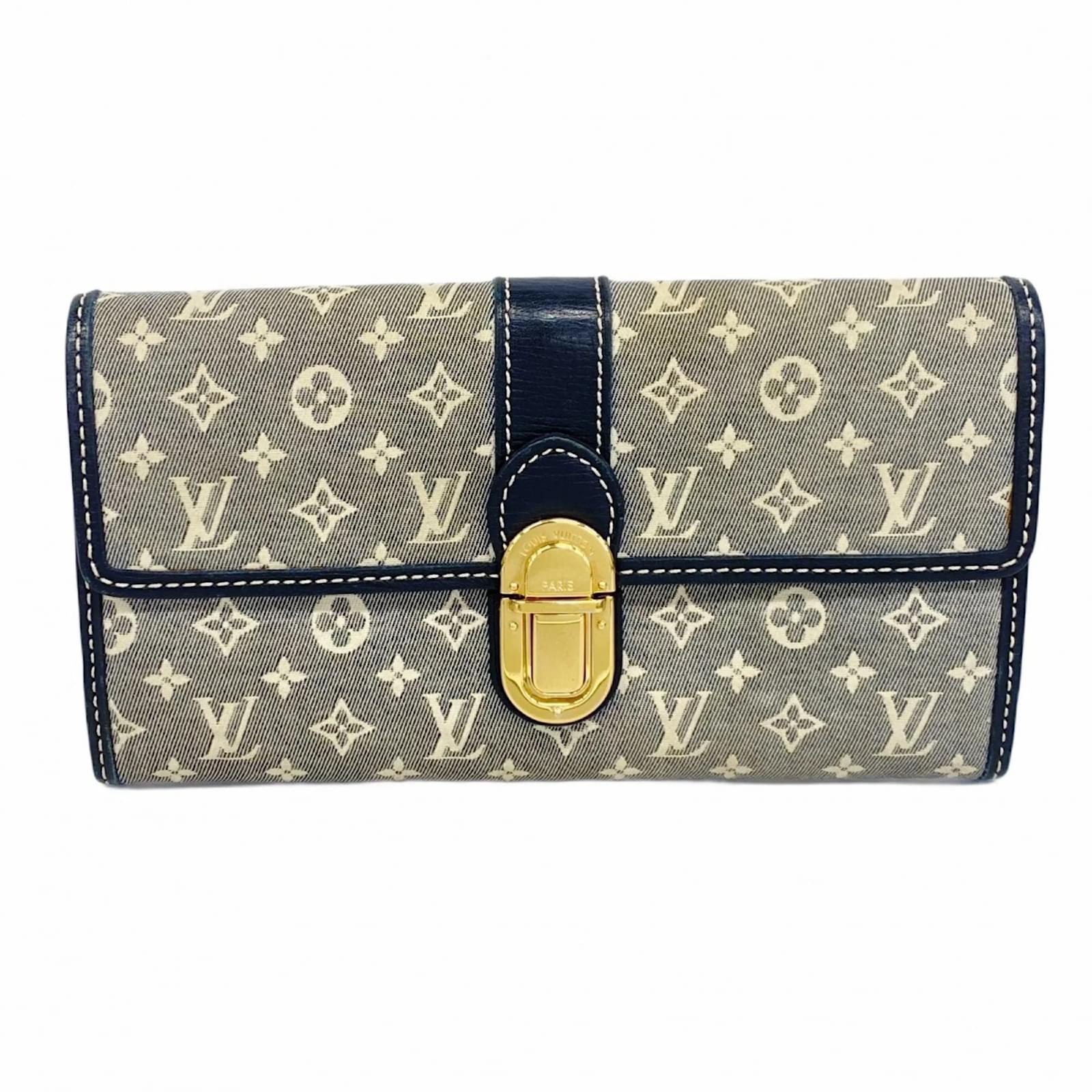 Louis Vuitton Long Wallet Monogram Idylle Portefeuille Sarah M63007 Black  ref.2321108