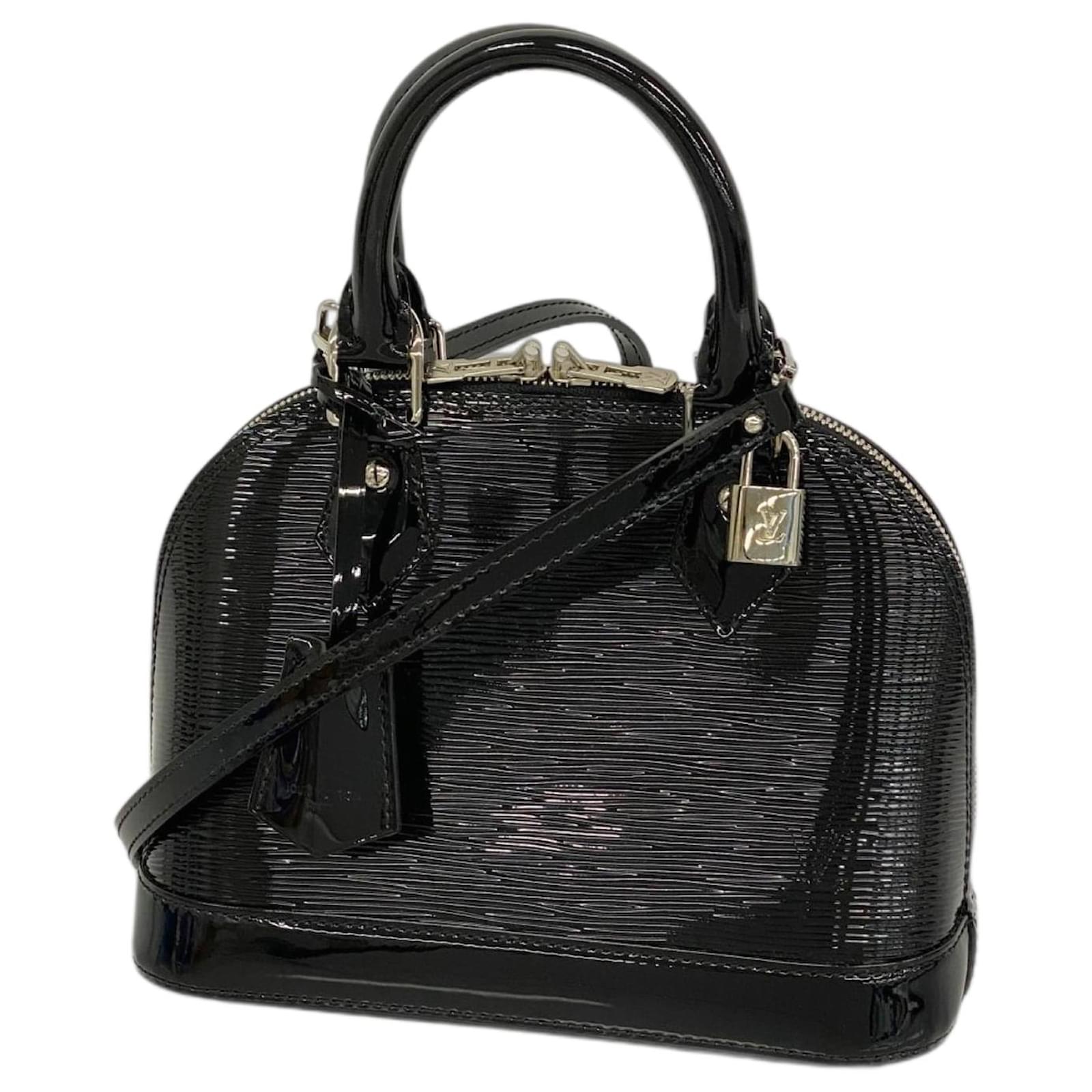 Louis Vuitton Epi Electric Alma BB Handbag Black  ref.2321062
