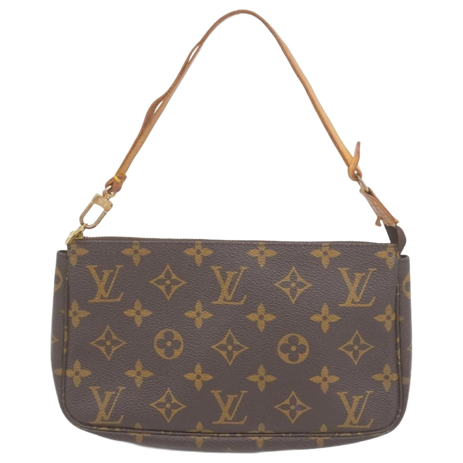 Louis Vuitton Monogram Pochette Accessoires Brown  ref.2320948
