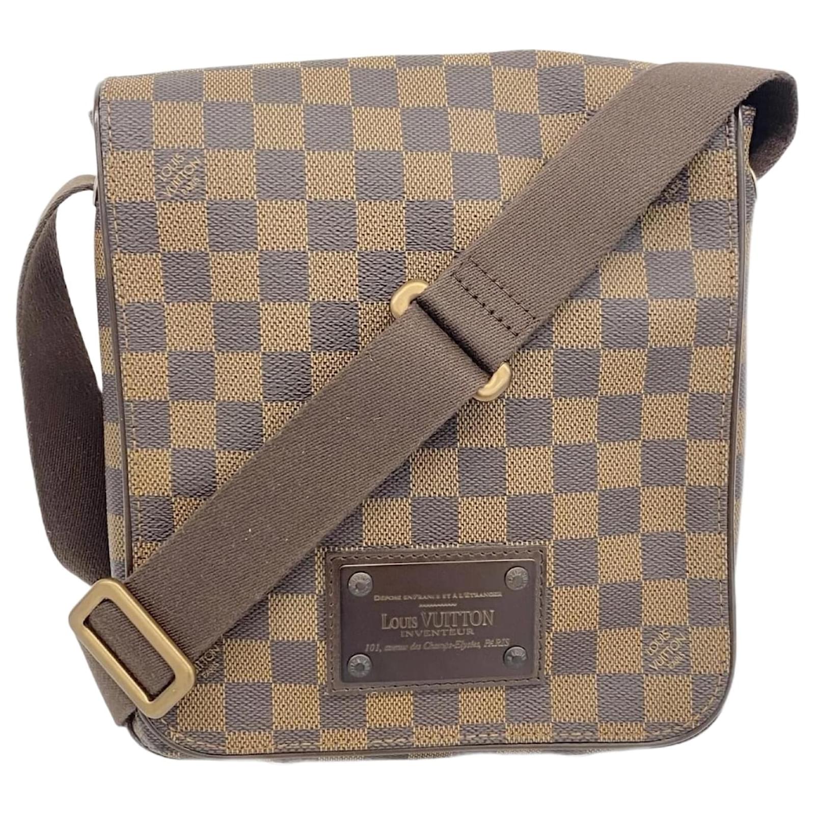 Louis Vuitton Damier Brooklyn PM Shoulder Bag Damier ebene  ref.2320946