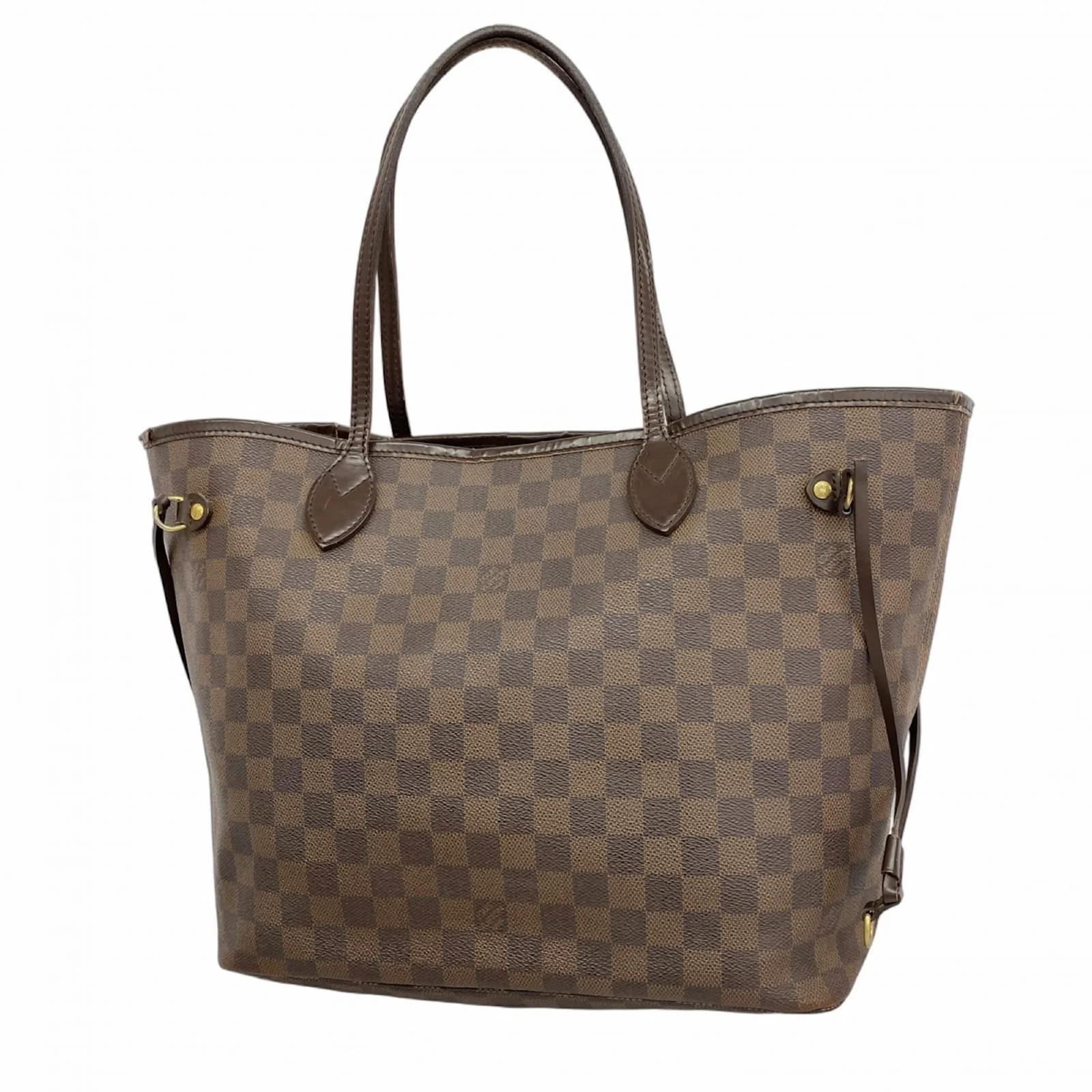 Louis Vuitton Damier Neverfull MM Tote Bag Damier ebene  ref.2320945