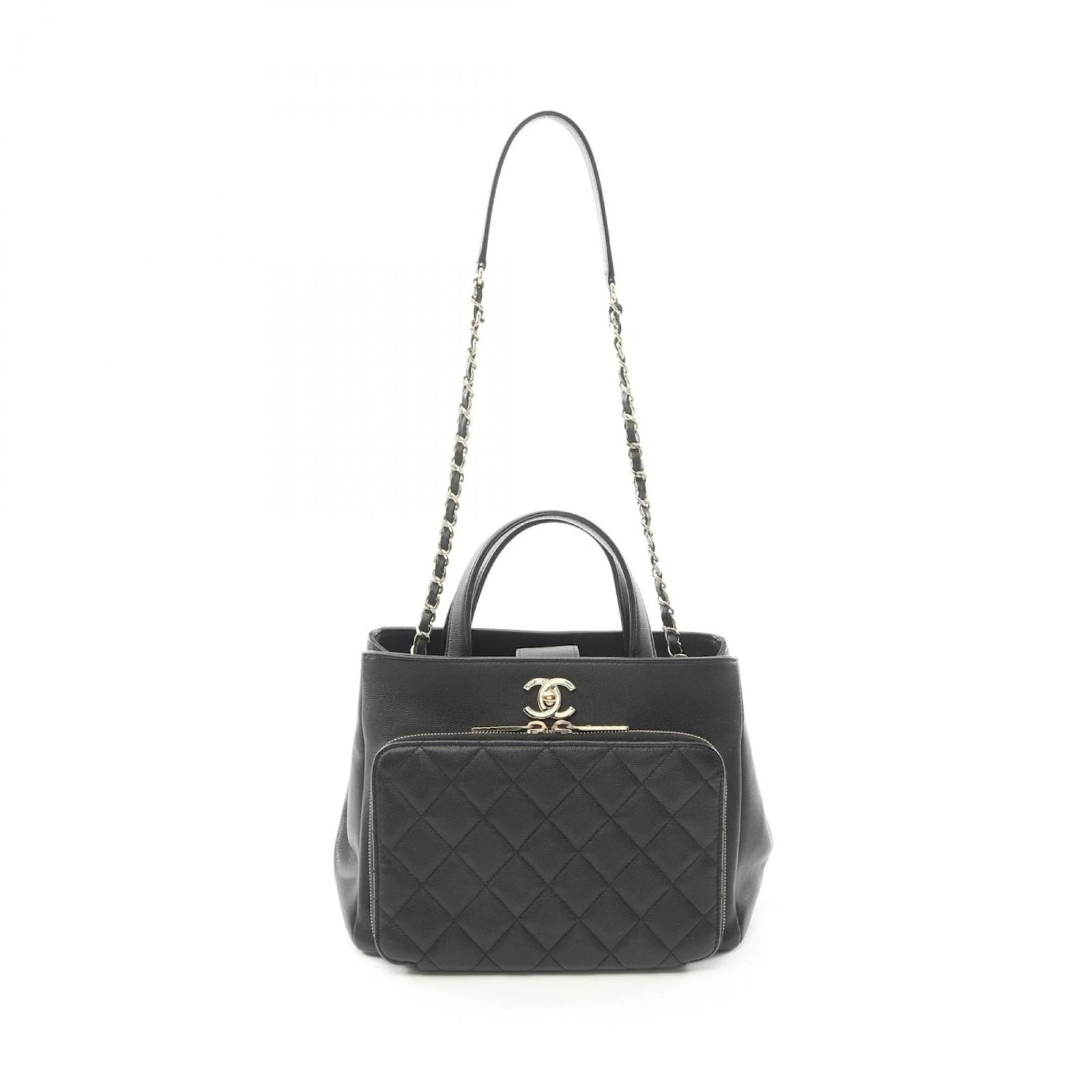 Chanel Affinity Matelasse Shoulder Bag Black  ref.2320831