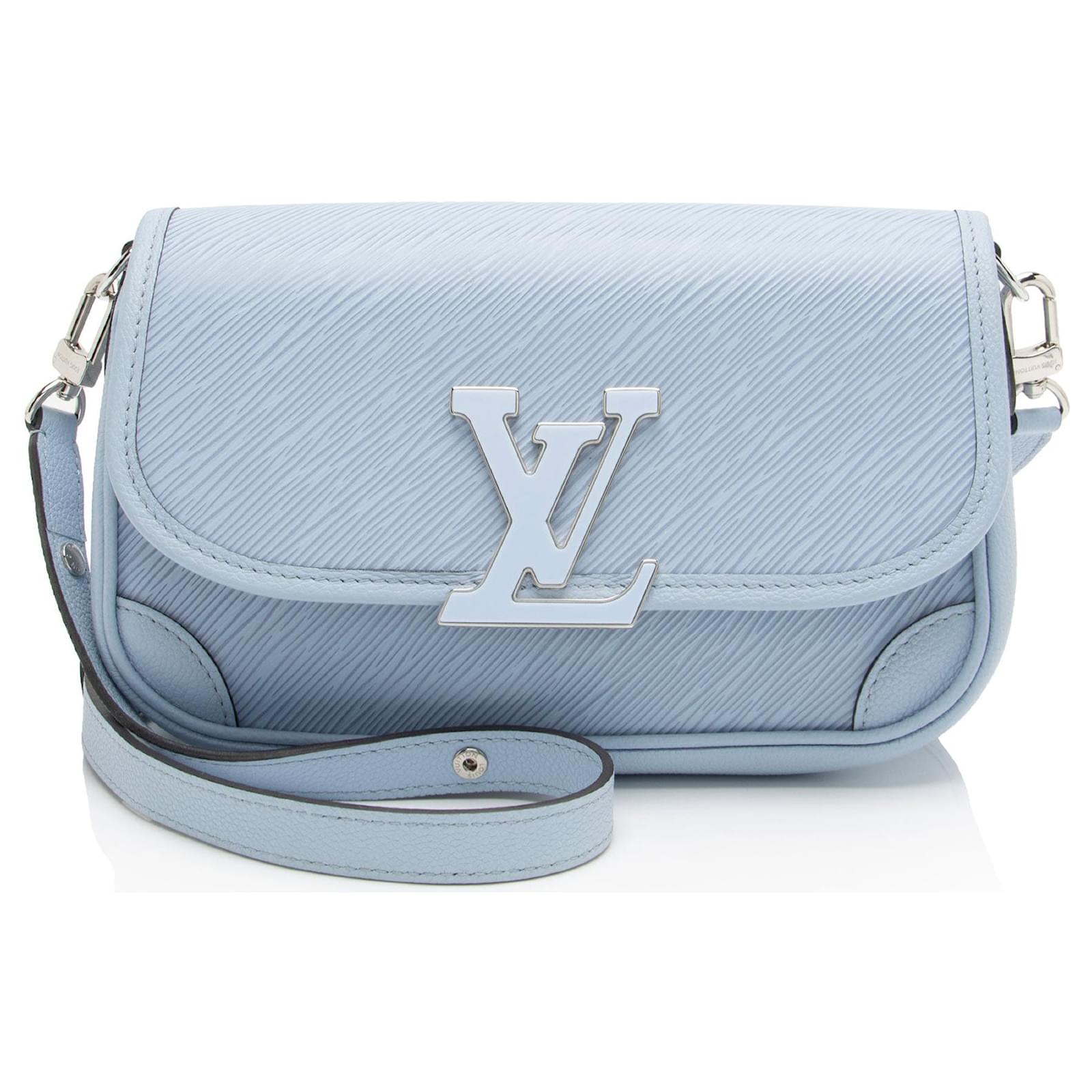 Louis Vuitton Epi Leather Buci NM Shoulder Bag Blue  ref.2324036