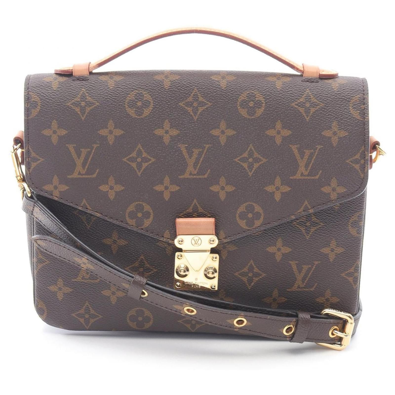 Louis Vuitton Pochette Metis Monogram 2way bag Brown Cloth  ref.2323779