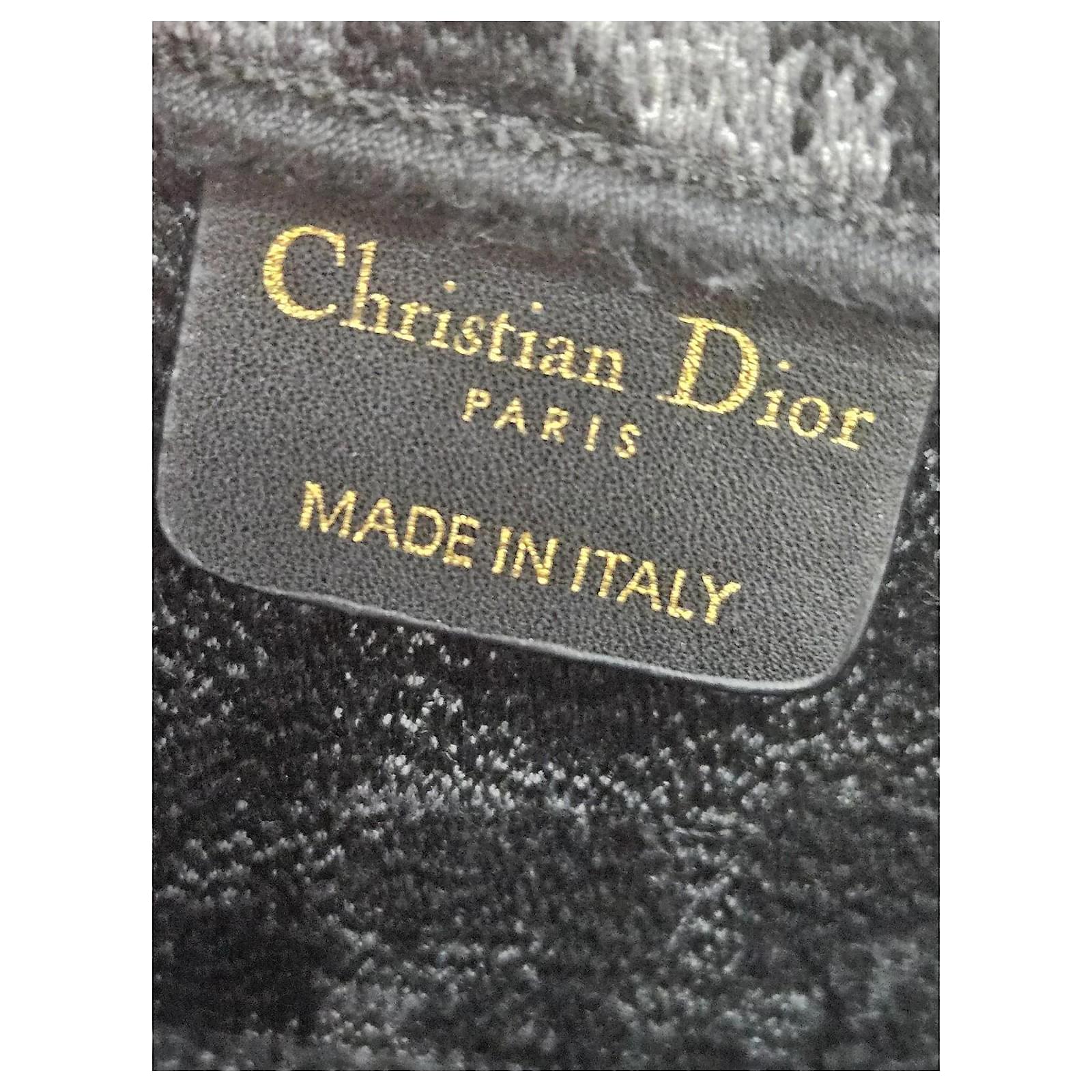 Christian Dior Totes Black Dark grey  ref.2319207