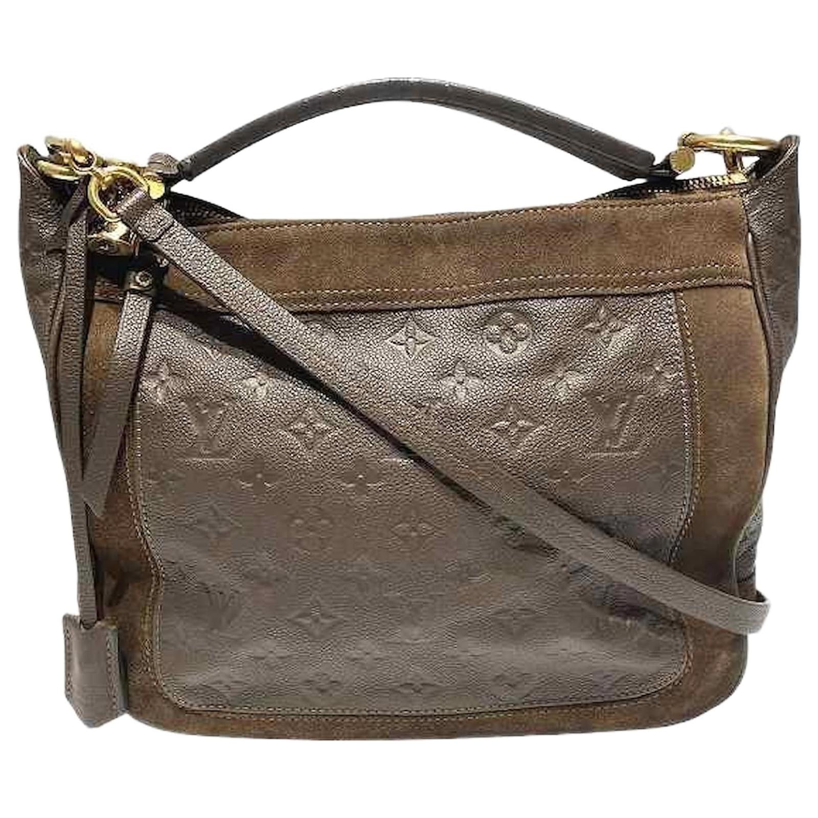 Louis Vuitton Odacieuse PM Monogram 2way bag Brown Cloth  ref.2323618