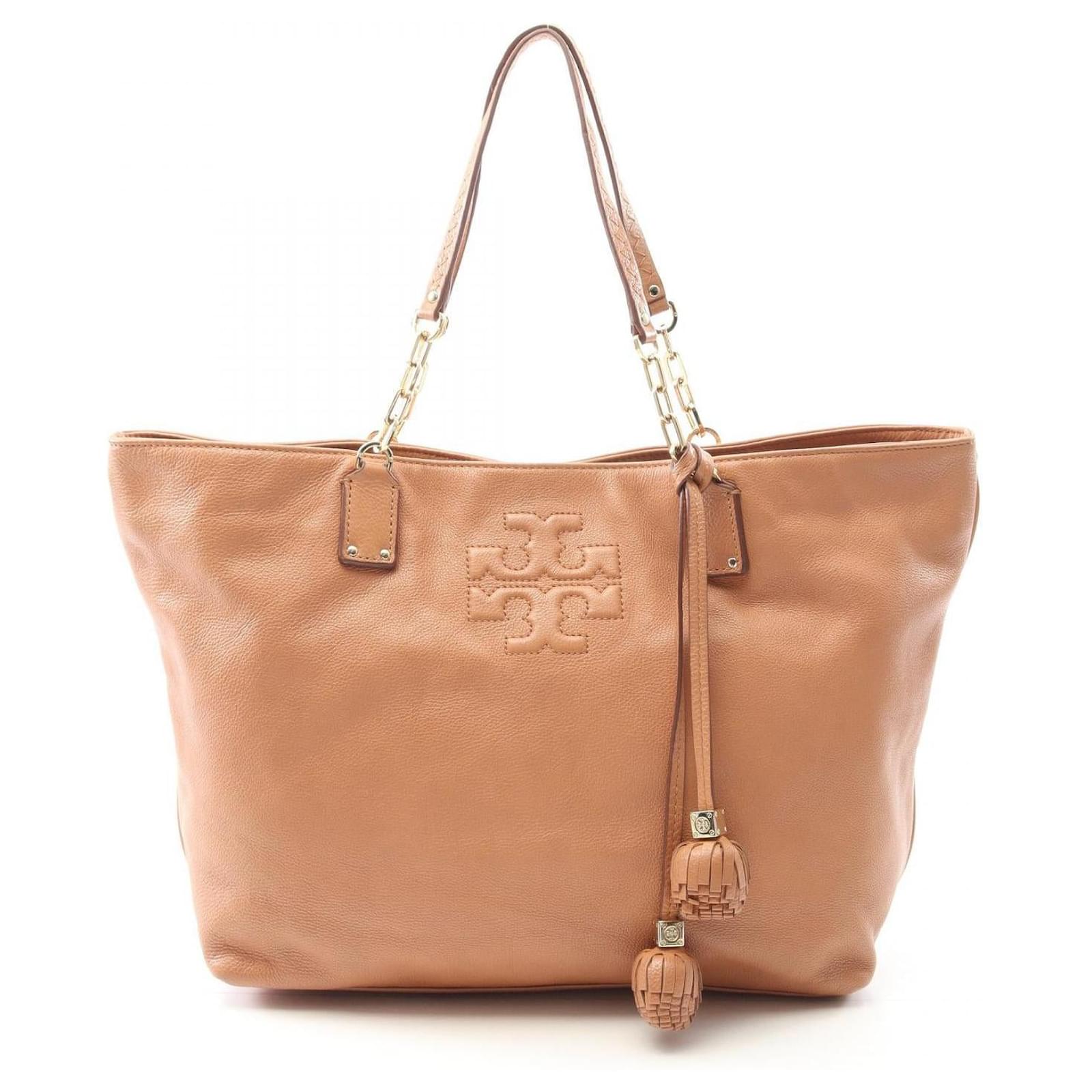 Tory Burch Leather Tote Bag Pink  ref.2323507