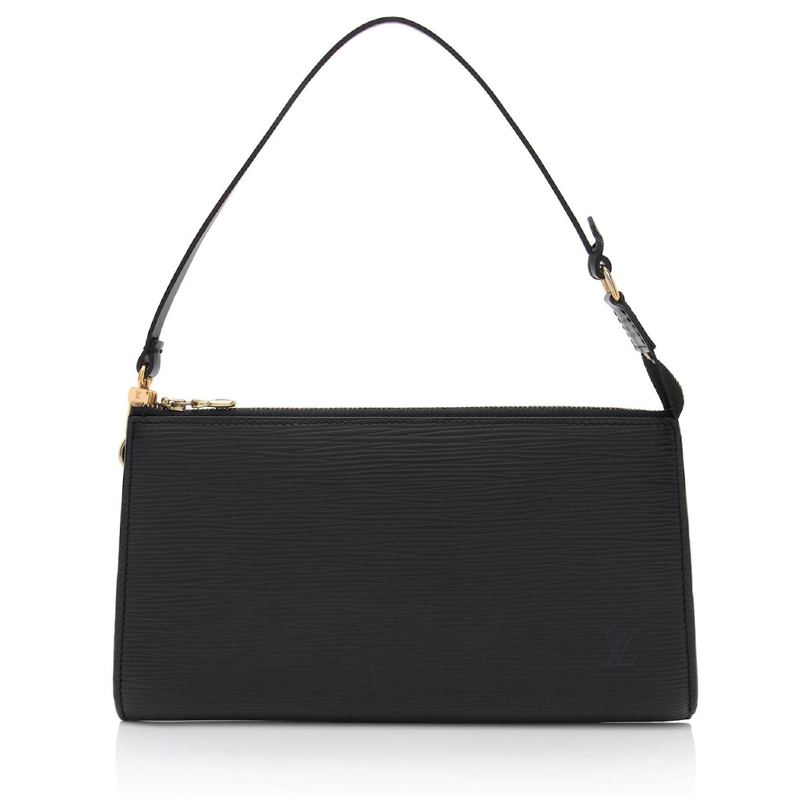 Louis Vuitton Vintage Epi Leather Pochette 21 Accessoires Black  ref.2323353