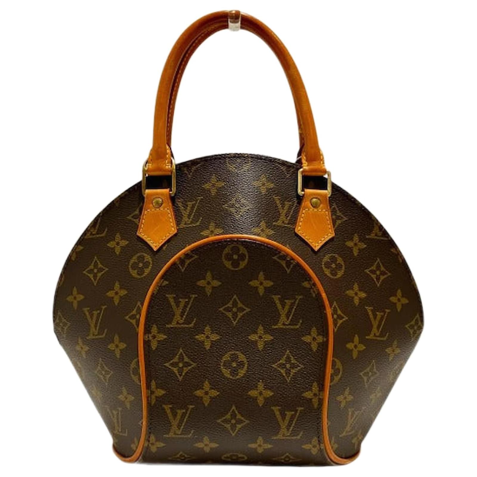 Louis Vuitton Ellipse PM Monogram Handbag Brown Cloth  ref.2323232
