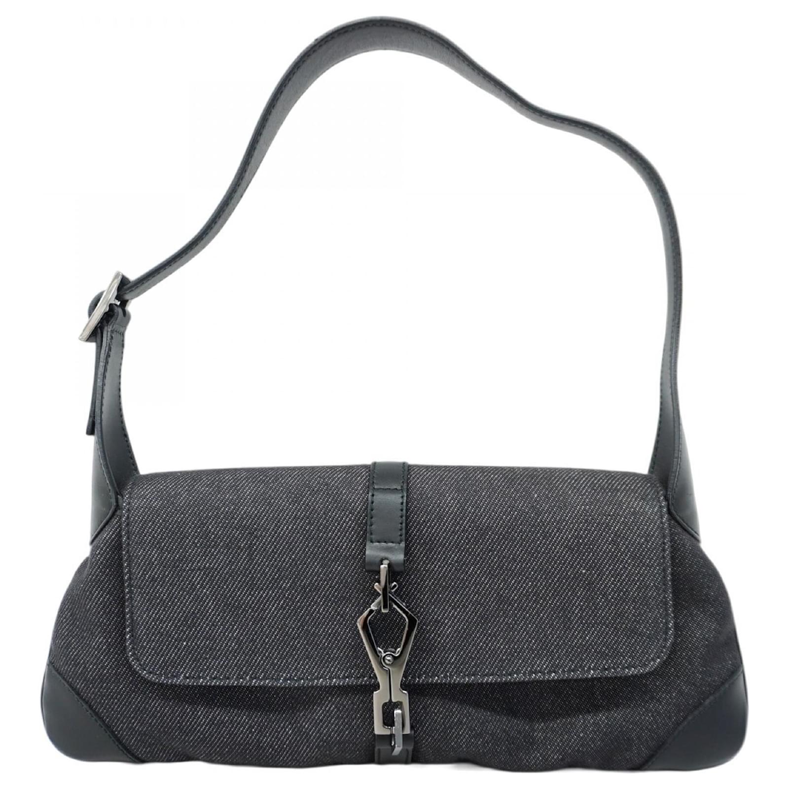 Gucci Handbag Kandinsky 90667 Denim Black  ref.2268804