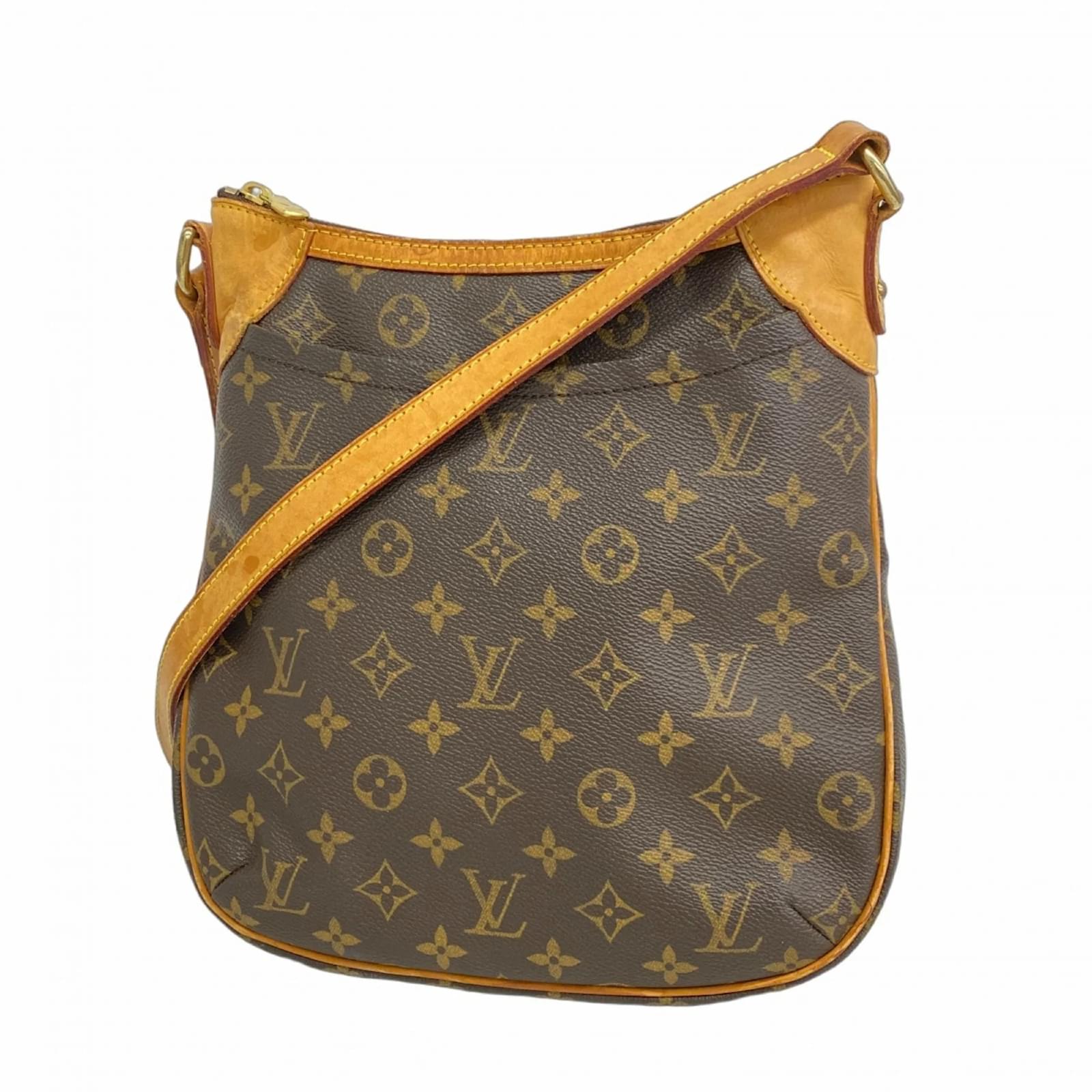 Louis Vuitton Monogram Odeon PM Shoulder Bag Brown  ref.2320412