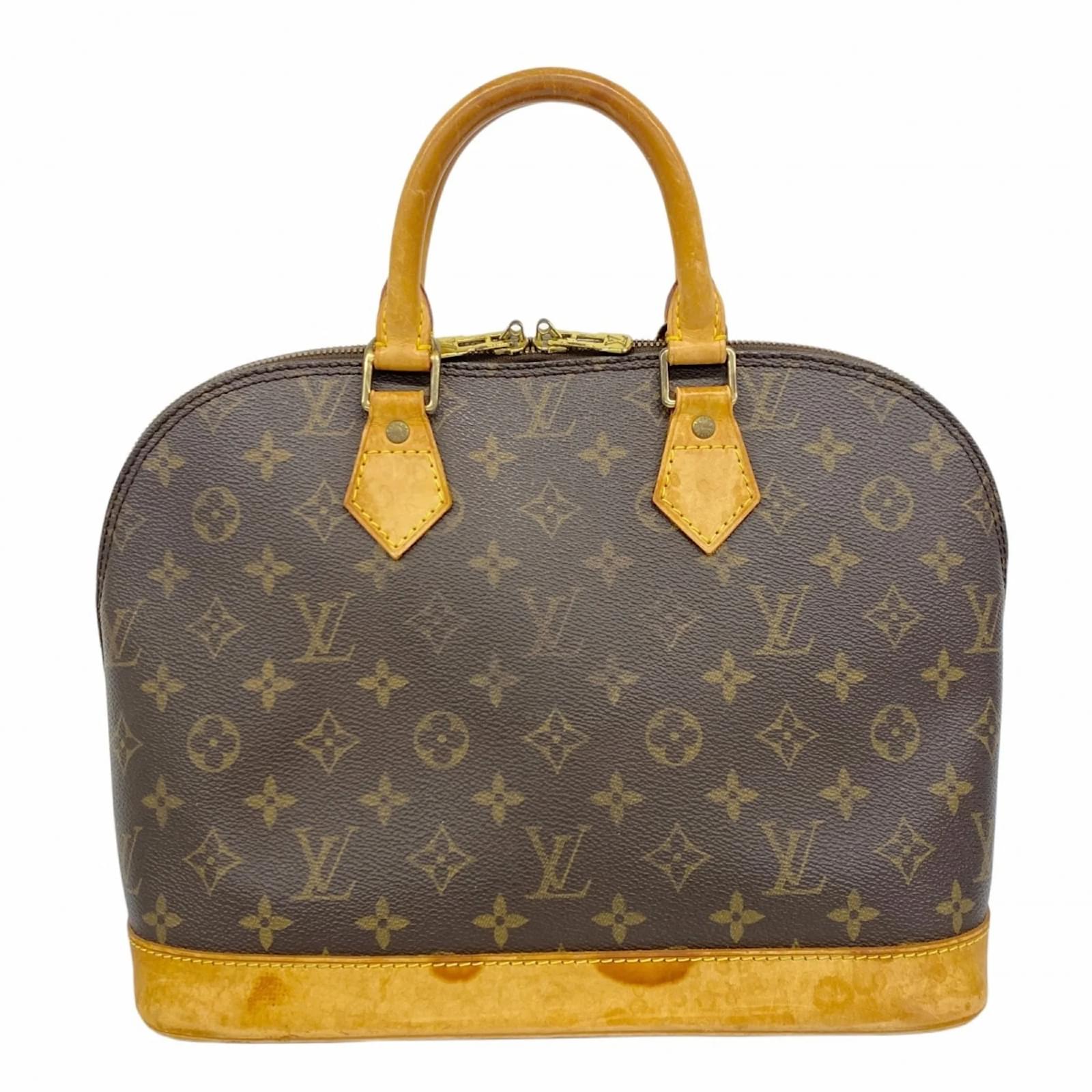 Louis Vuitton Monogram Alma Handbag Brown  ref.2253254
