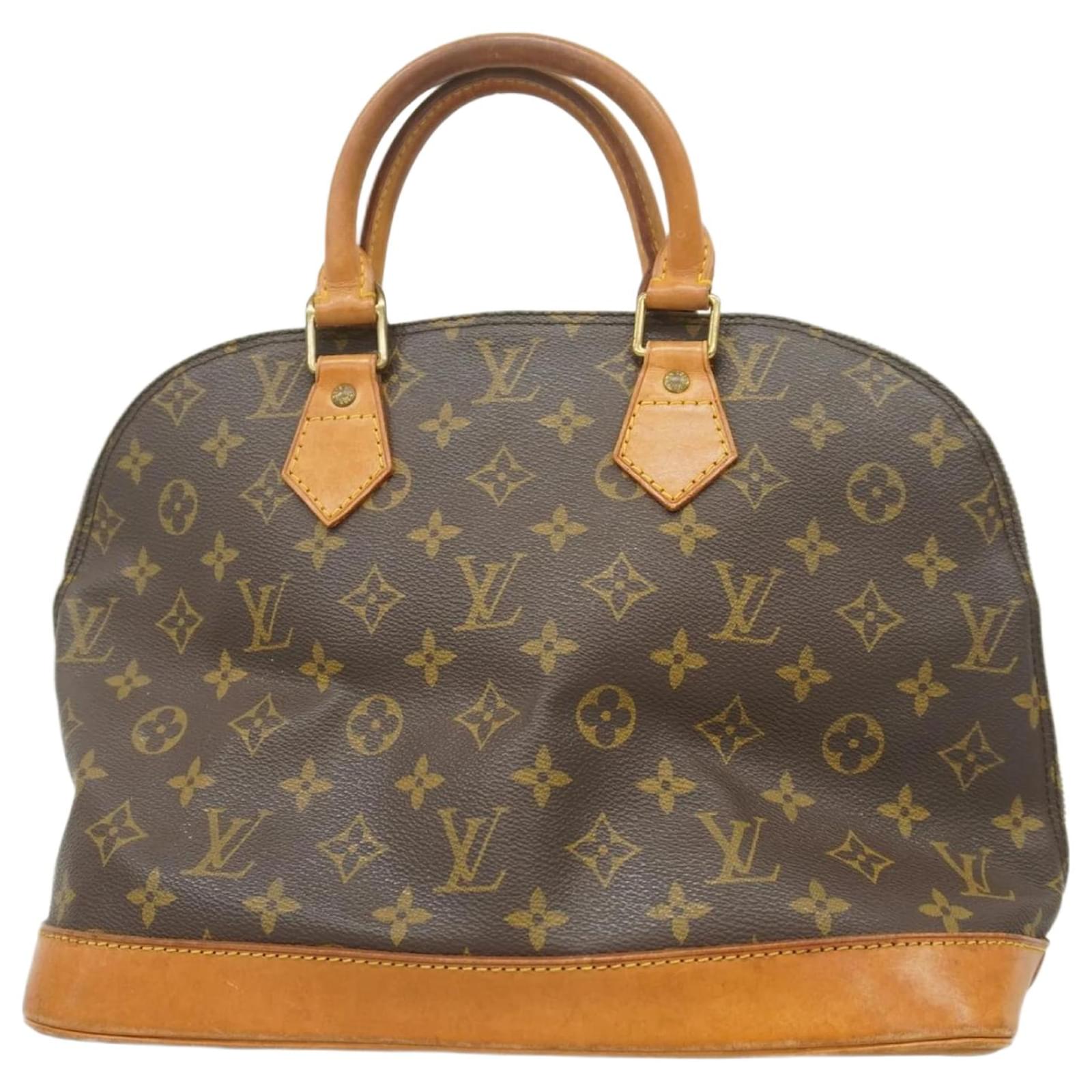 Louis Vuitton Monogram Alma Handbag Brown  ref.2253217