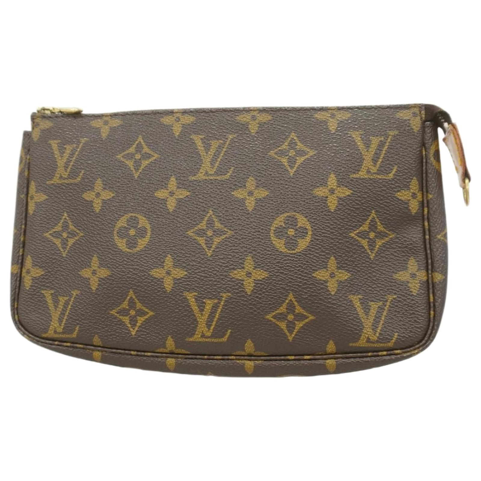 Louis Vuitton Monogram Pochette Accessoires Brown  ref.2253947