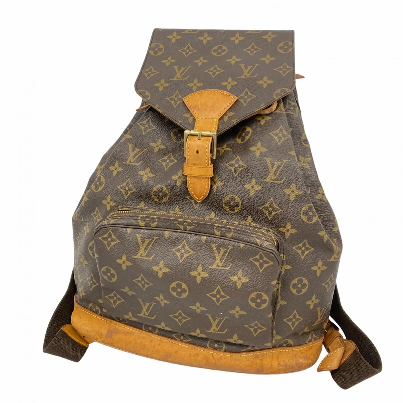 Louis Vuitton Monogram Montsouris Backpack Brown  ref.2268068