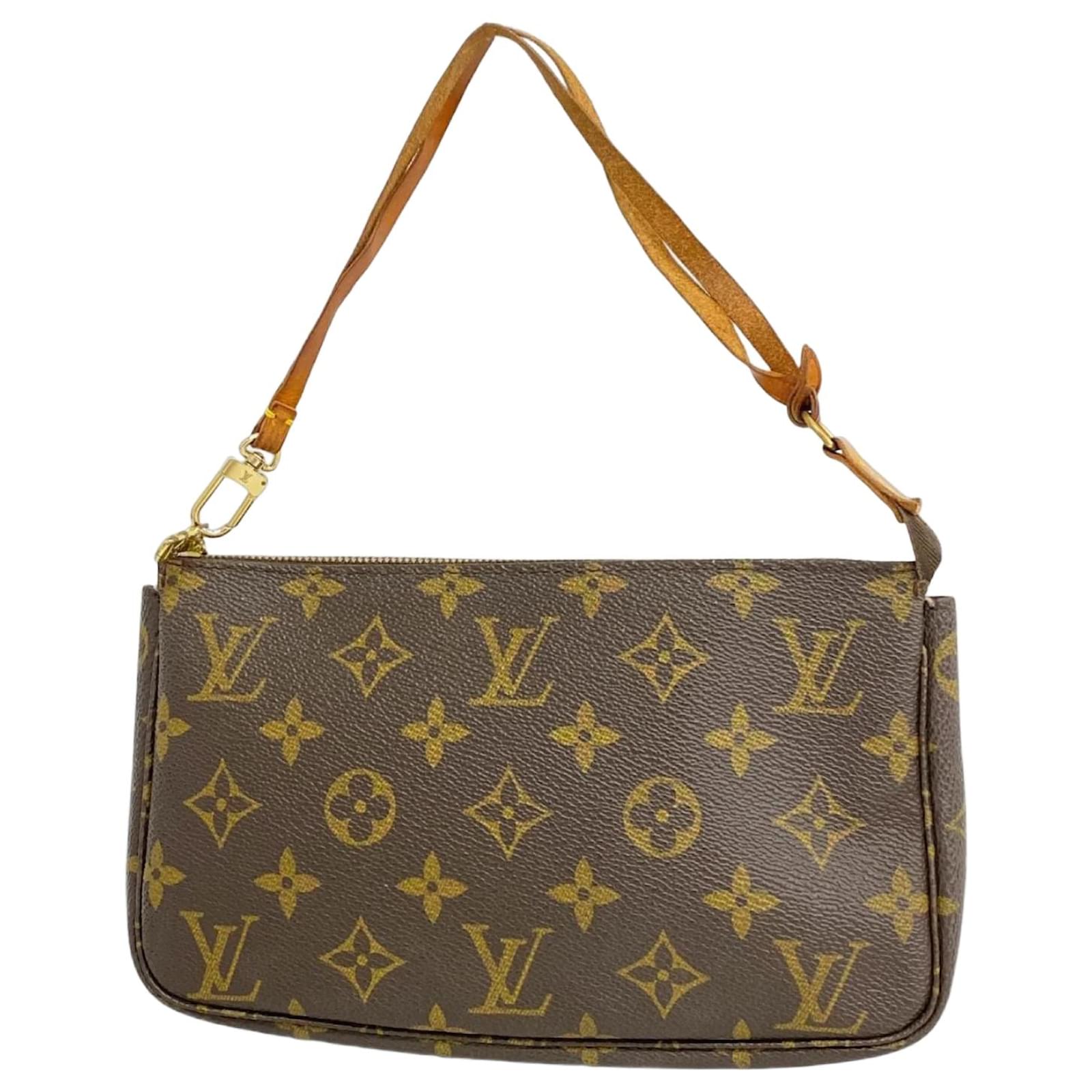 Louis Vuitton Monogram Pochette Accessoires Brown  ref.2268057