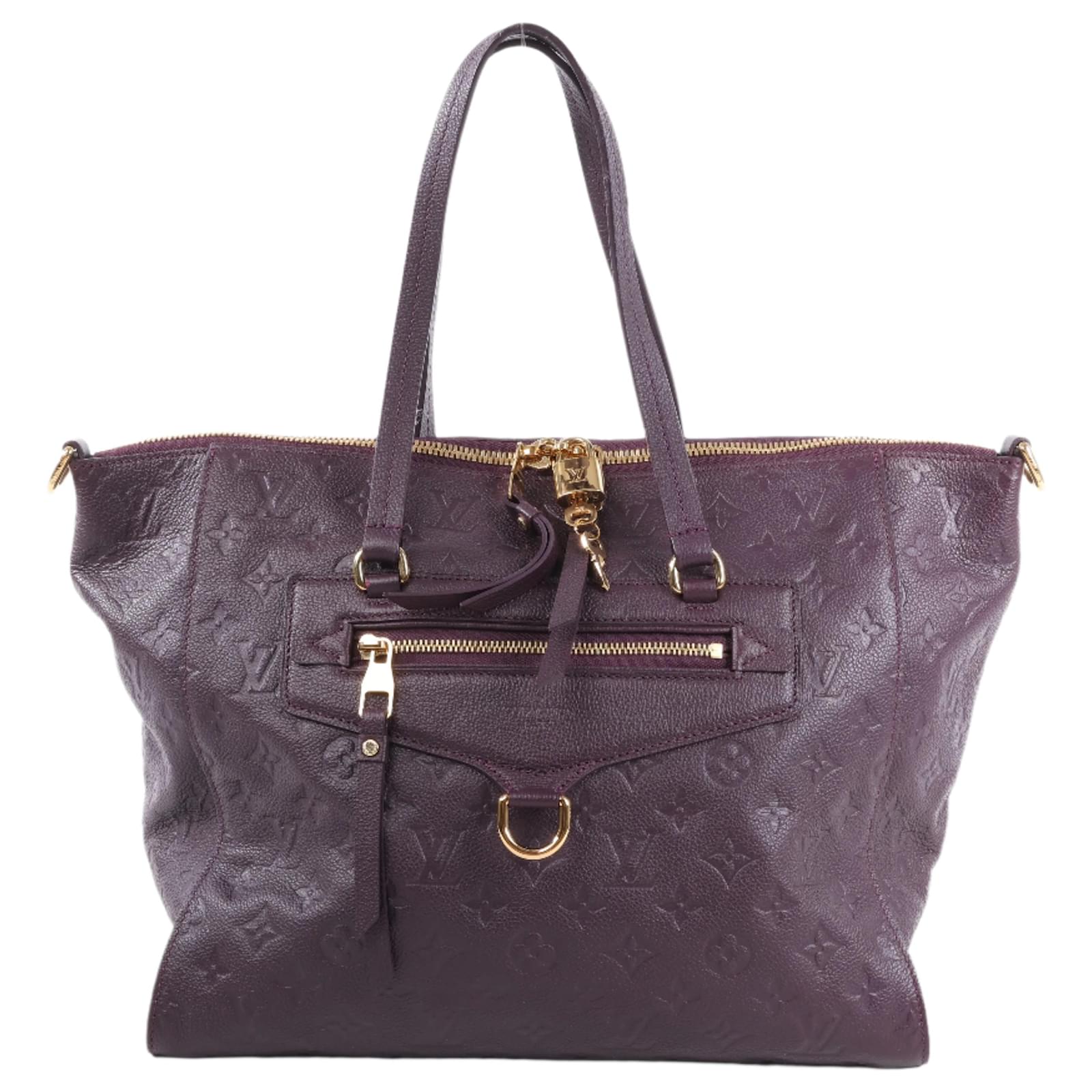 Louis Vuitton Monogram Empreinte Lumineuse PM in Purple M40551 Leather  ref.2320201