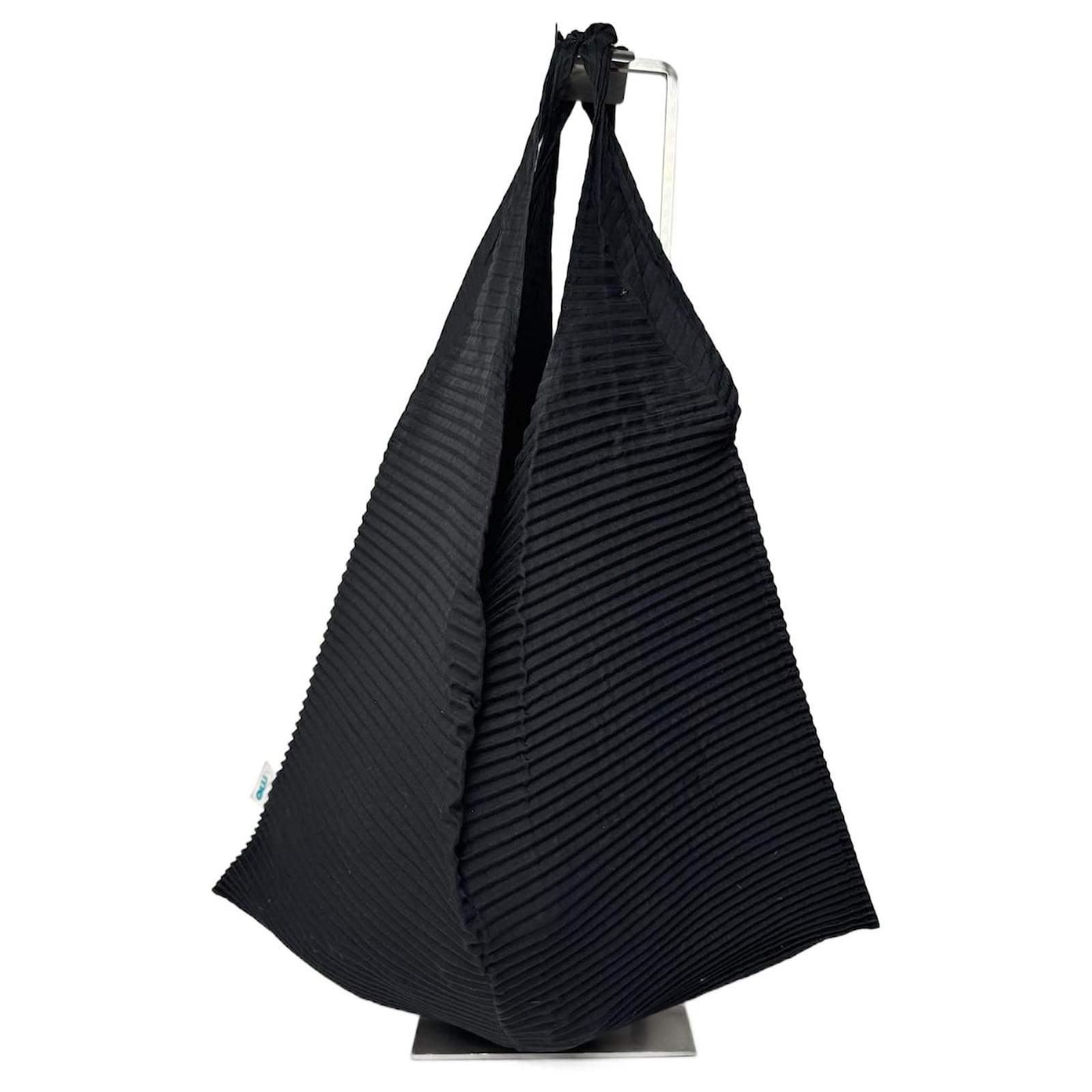 Vintage Issey Miyake Plissee Handbag black  ref.2319343