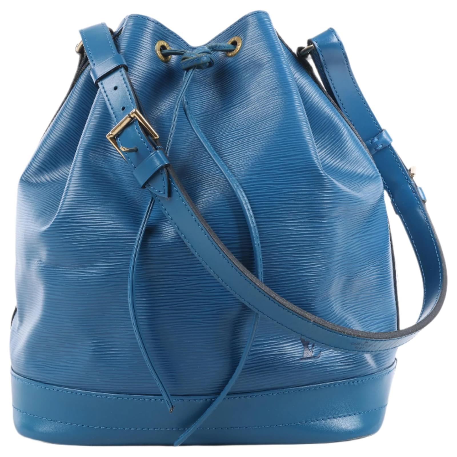Louis Vuitton Epi Leather Noe Shoulder Bag in Blue M44005  ref.2319155