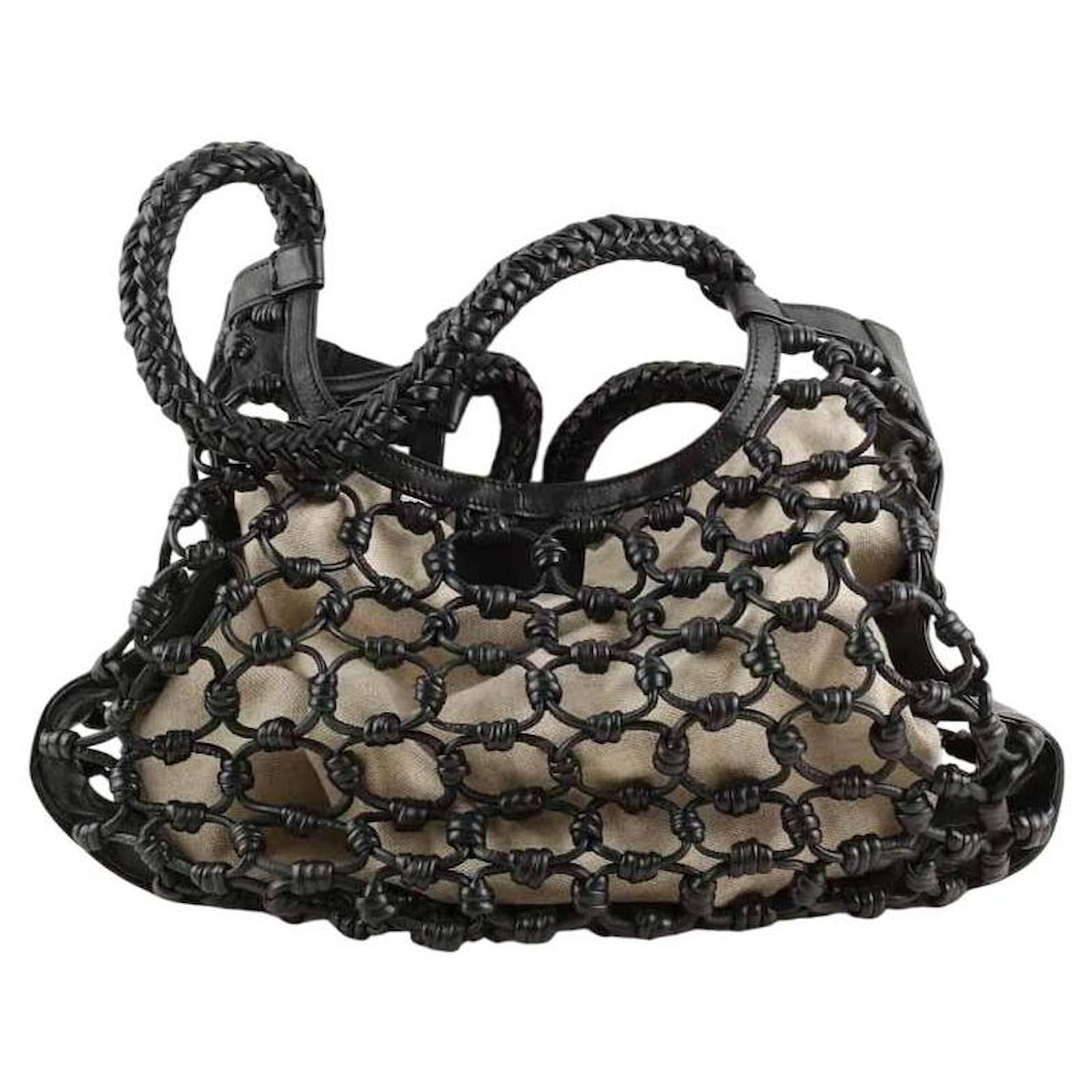 Antik Batik Leather handbag Black  ref.2319120