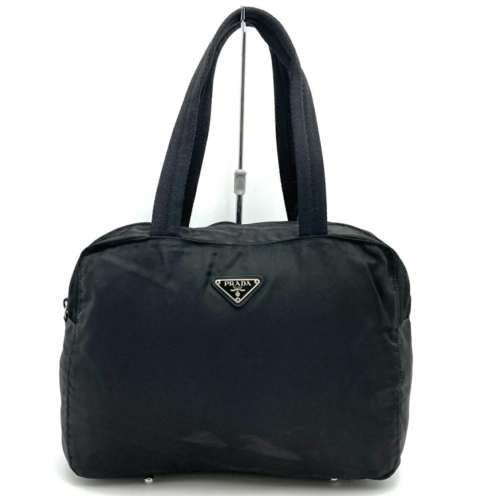 Prada Black Nylon Handbag  ref.2318959