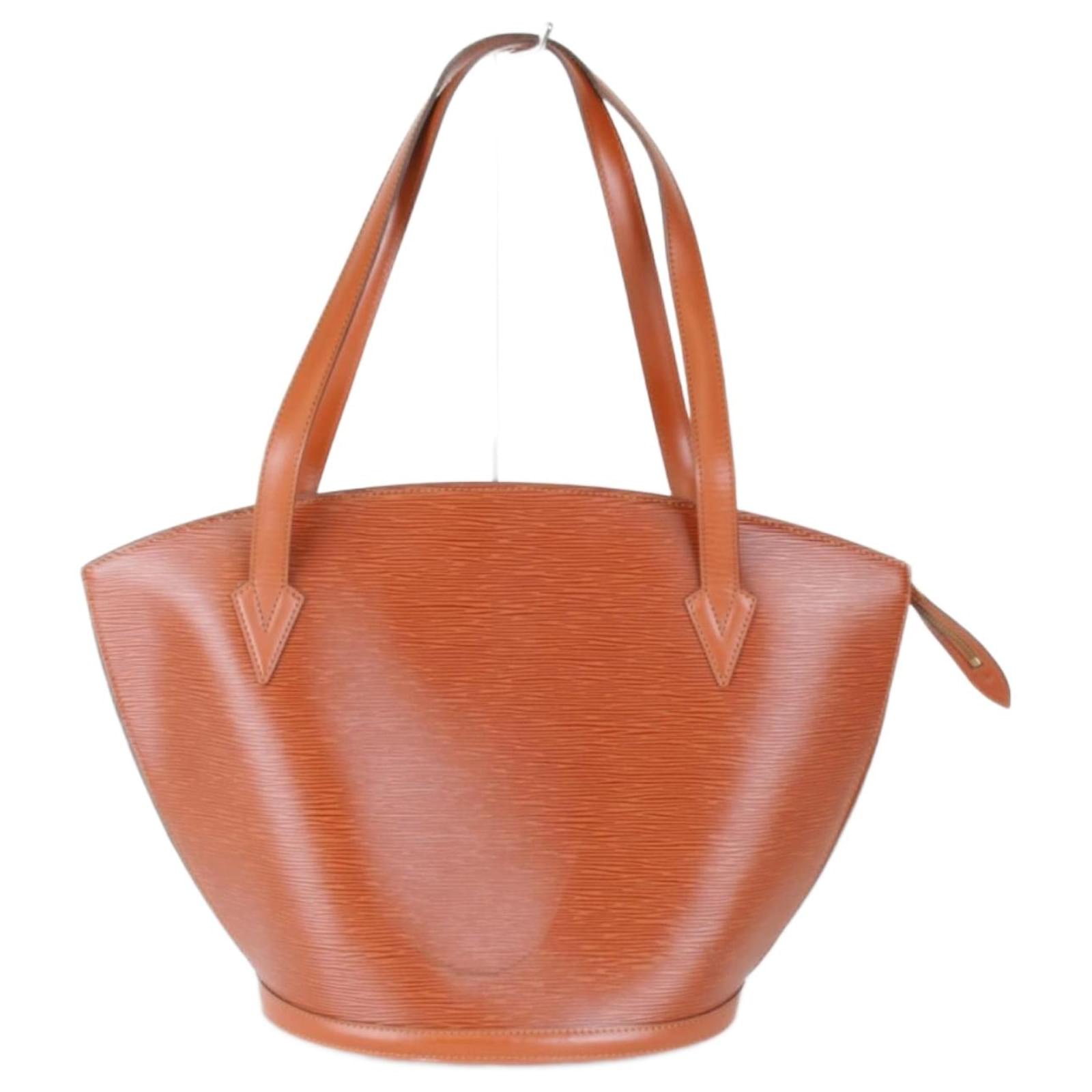 Louis Vuitton Saint Jacques Tote Bag Brown Leather  ref.2318940