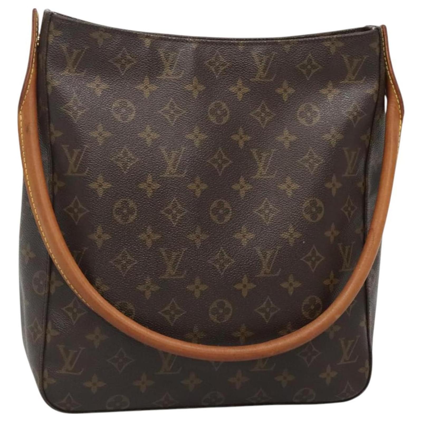 LOUIS VUITTON Monogram Looping GM Shoulder Bag M51145 LV Auth 127516 Cloth  ref.2318661
