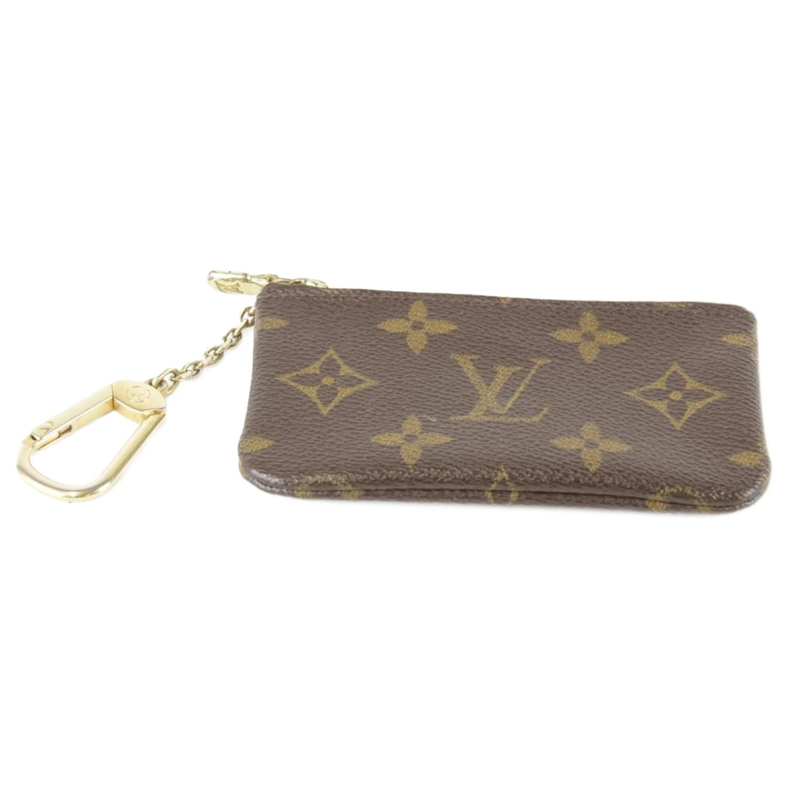 Louis Vuitton Monogram Coin Purse Brown Patent leather  ref.2318631