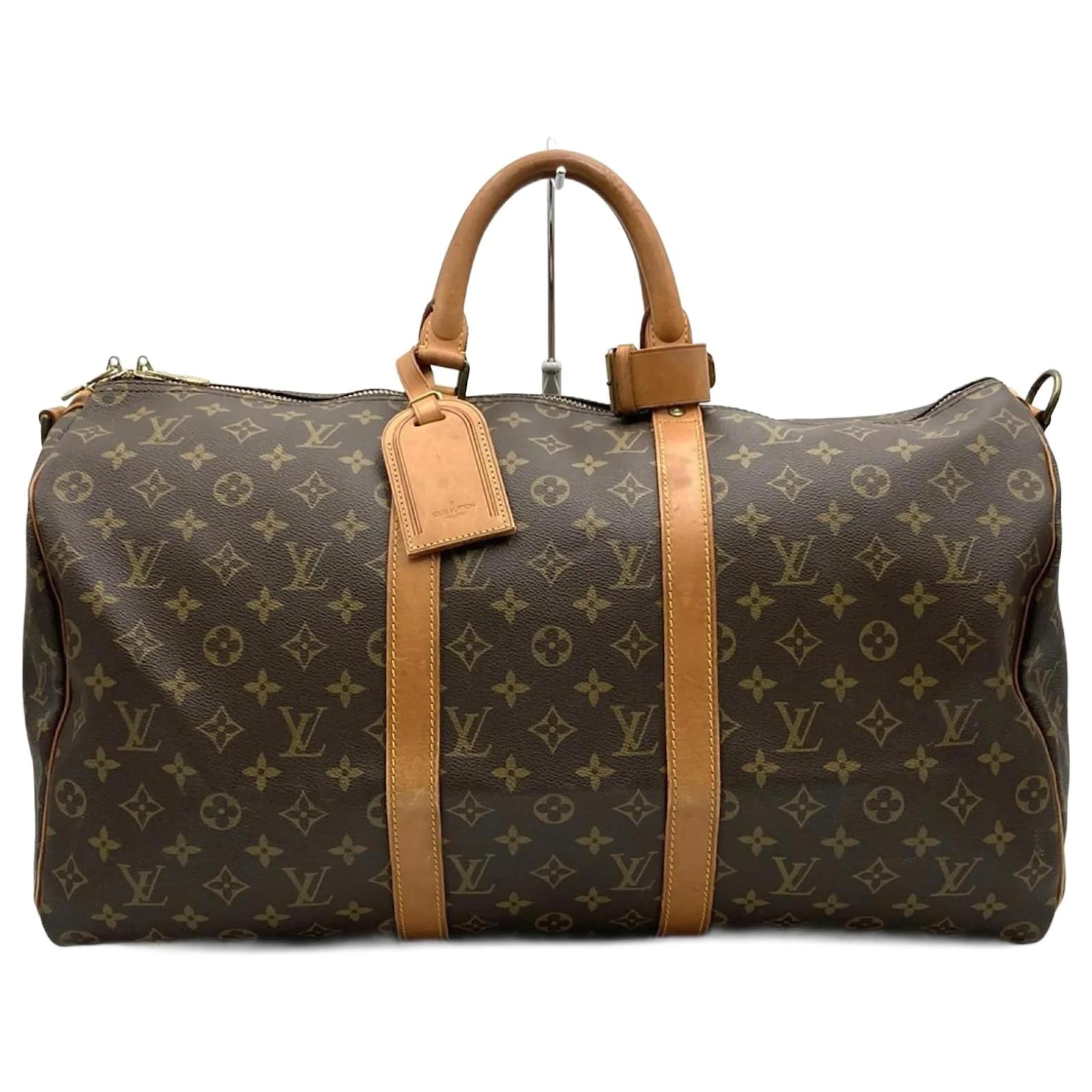 Louis Vuitton Brown Monogram Boston Bag Patent leather  ref.2318619