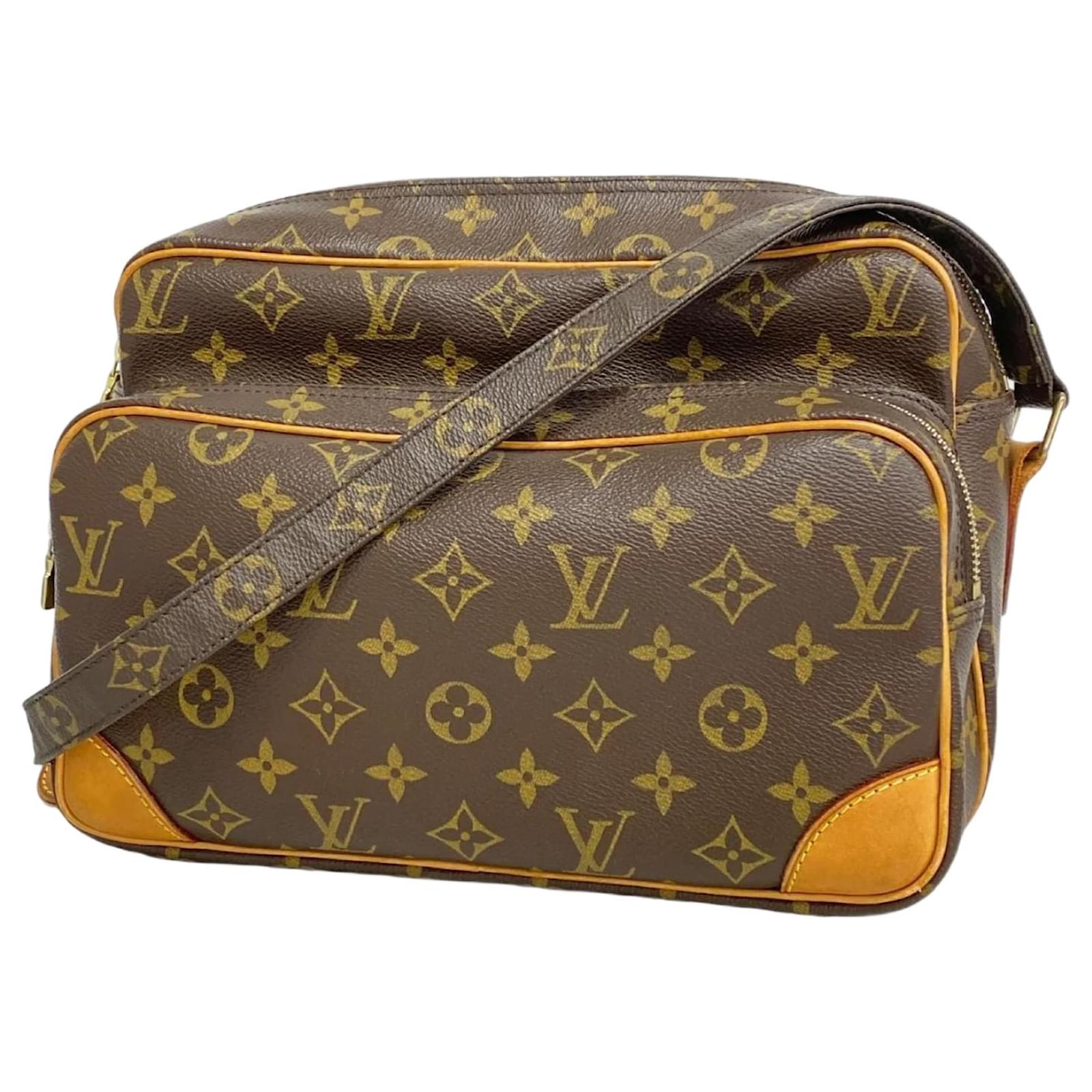 Louis Vuitton Monogram Nile Shoulder Bag Brown  ref.2318492