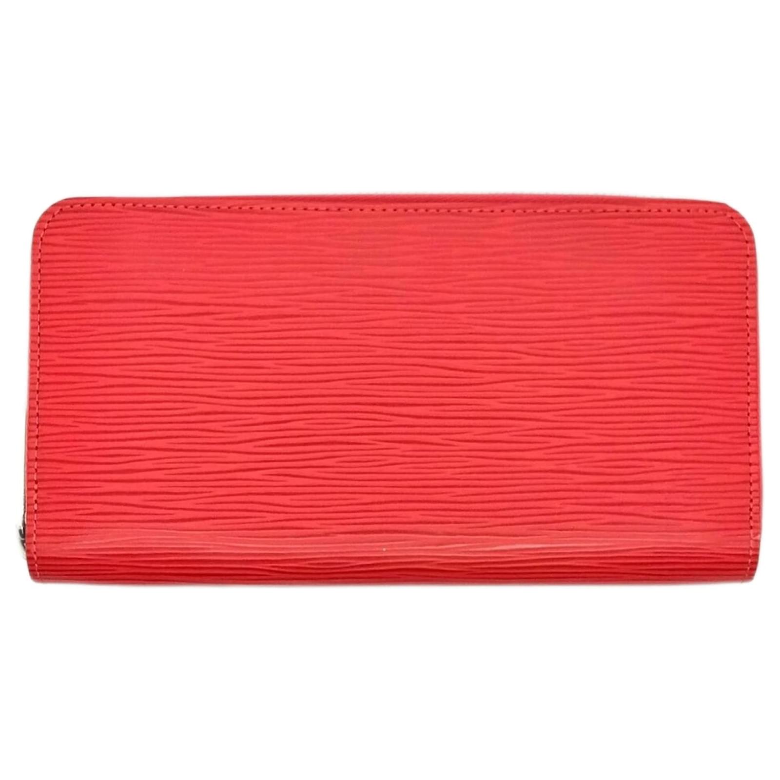 Louis Vuitton Epi Leather Zippy Wallet Red  ref.2318477