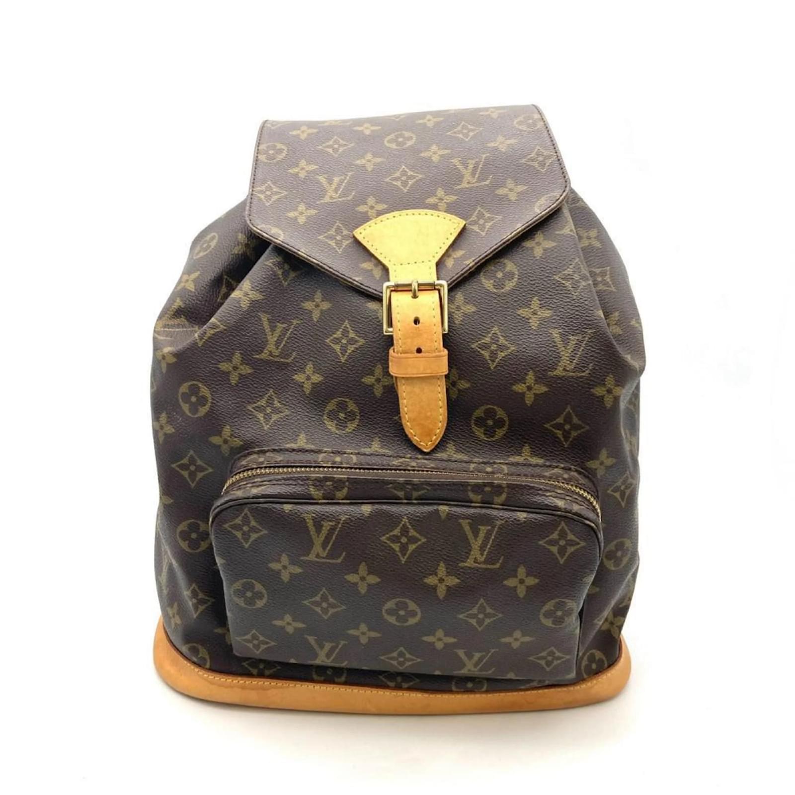Louis Vuitton Montsouris GM Backpack Monogram Patent leather  ref.2318465