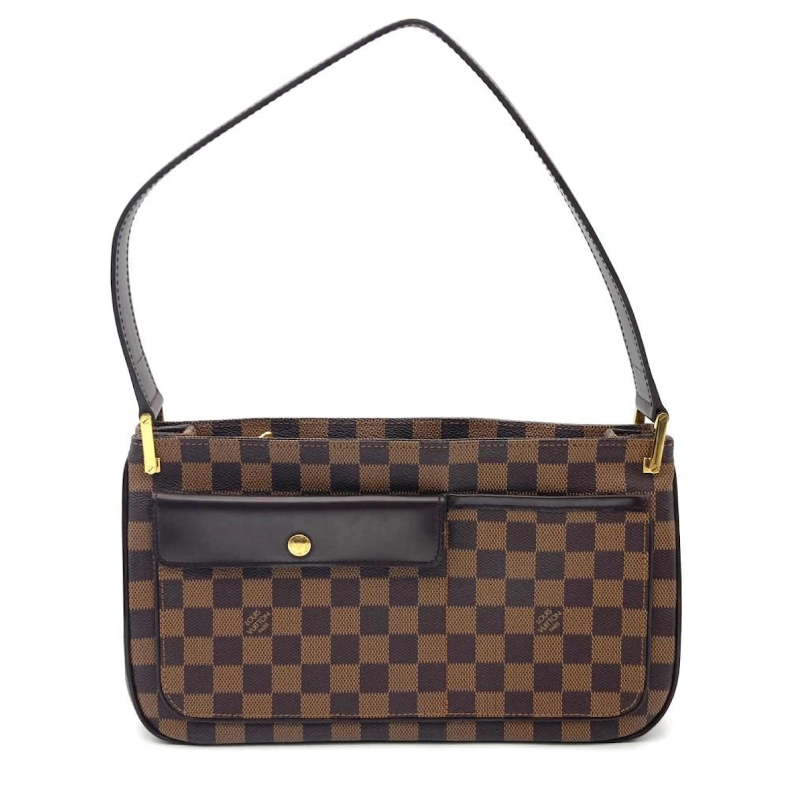 Louis Vuitton Auburn Shoulder Bag Brown Damier ebene Cloth  ref.2318362