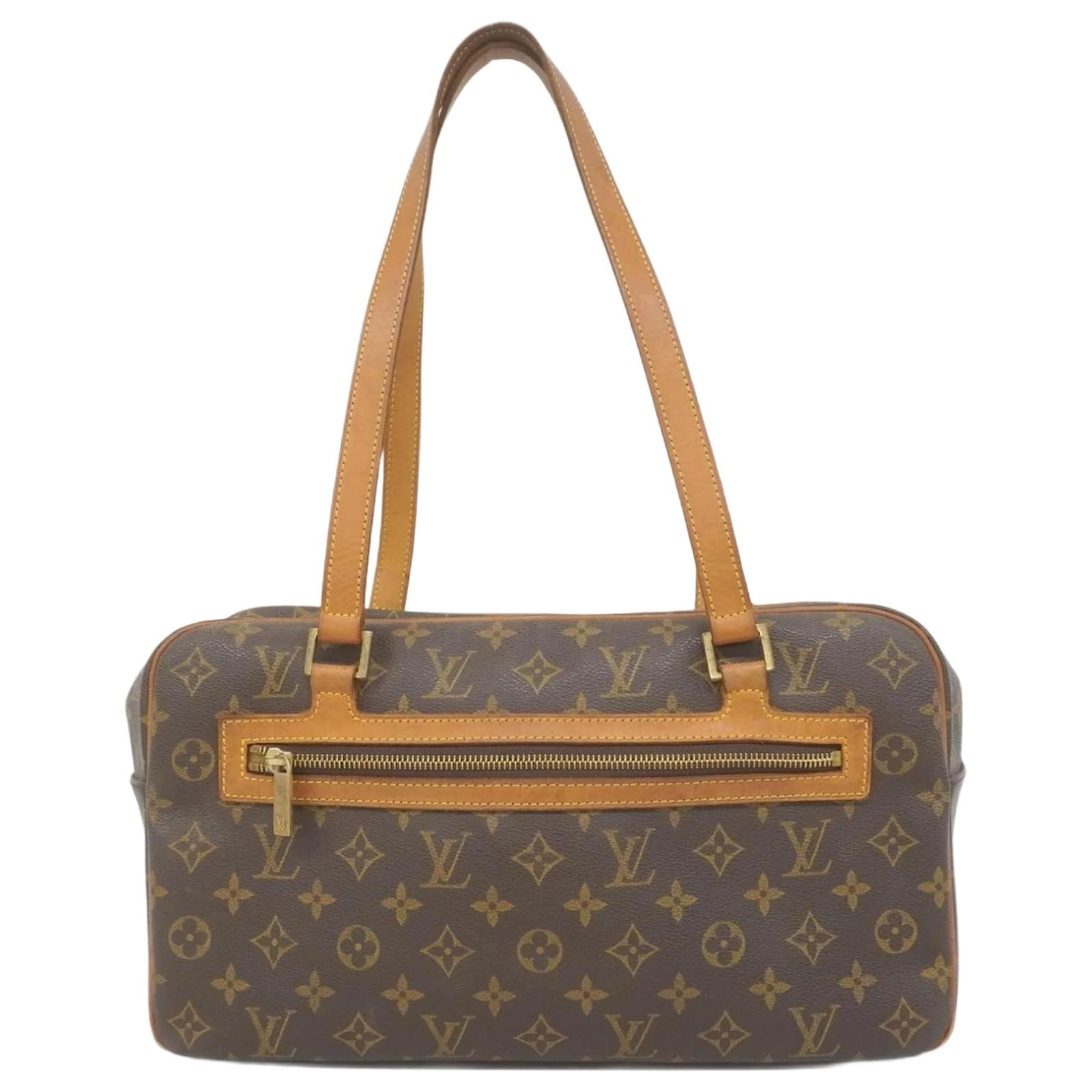 Louis Vuitton Monogram Cite GM Shoulder Bag Brown  ref.2318299