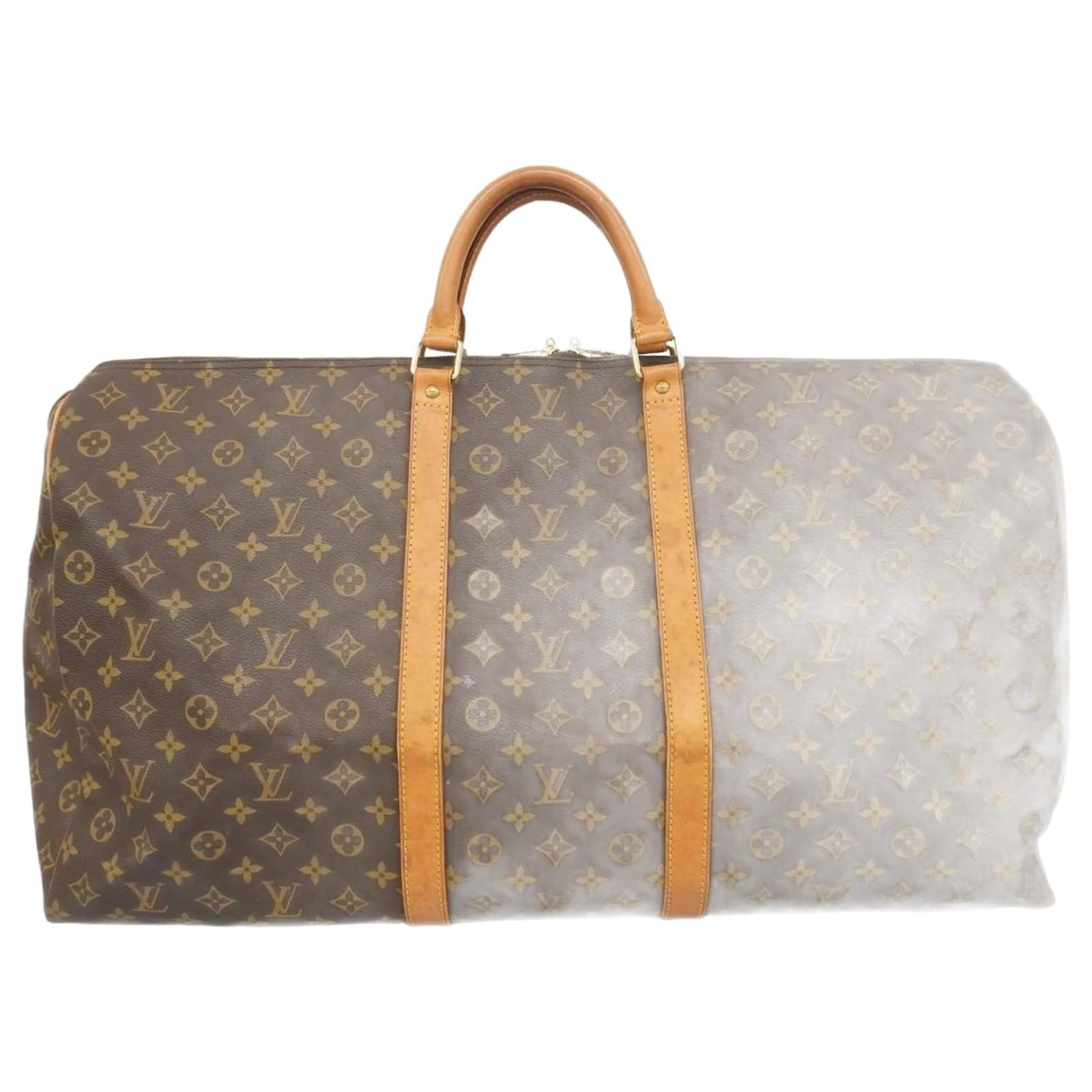 Louis Vuitton Boston Bag Monogram Keepall 60 Brown  ref.2318265