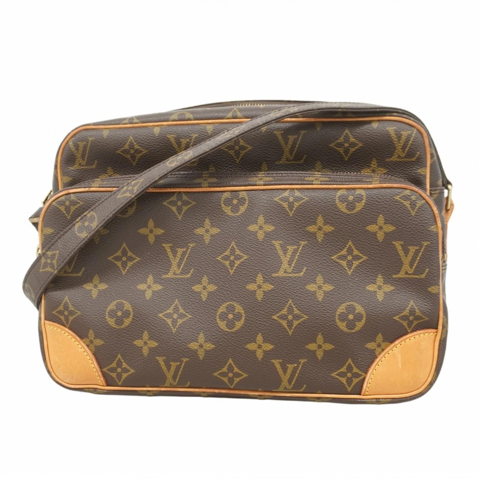 Louis Vuitton Monogram Nile Shoulder Bag Brown  ref.2318264