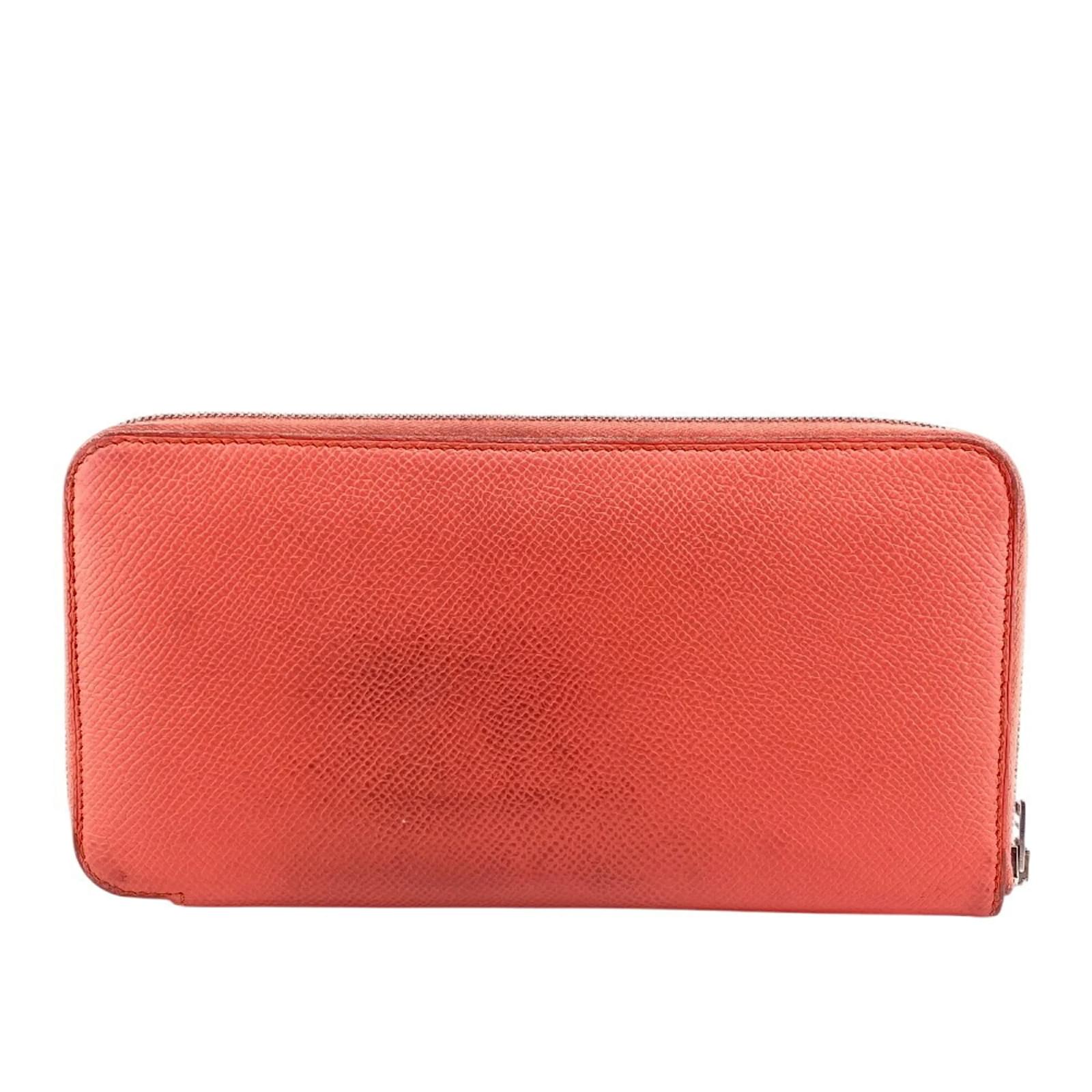 Hermès Hermes Pink Leather Long Wallet  ref.2318100
