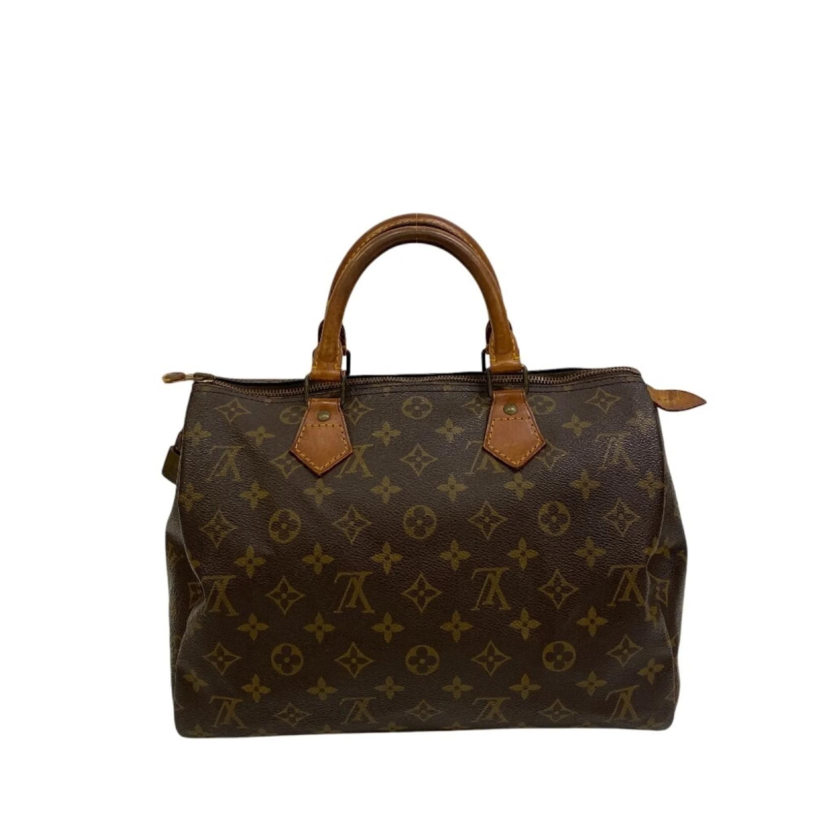 Louis Vuitton Monogram Boston Bag Brown Leather  ref.2318075
