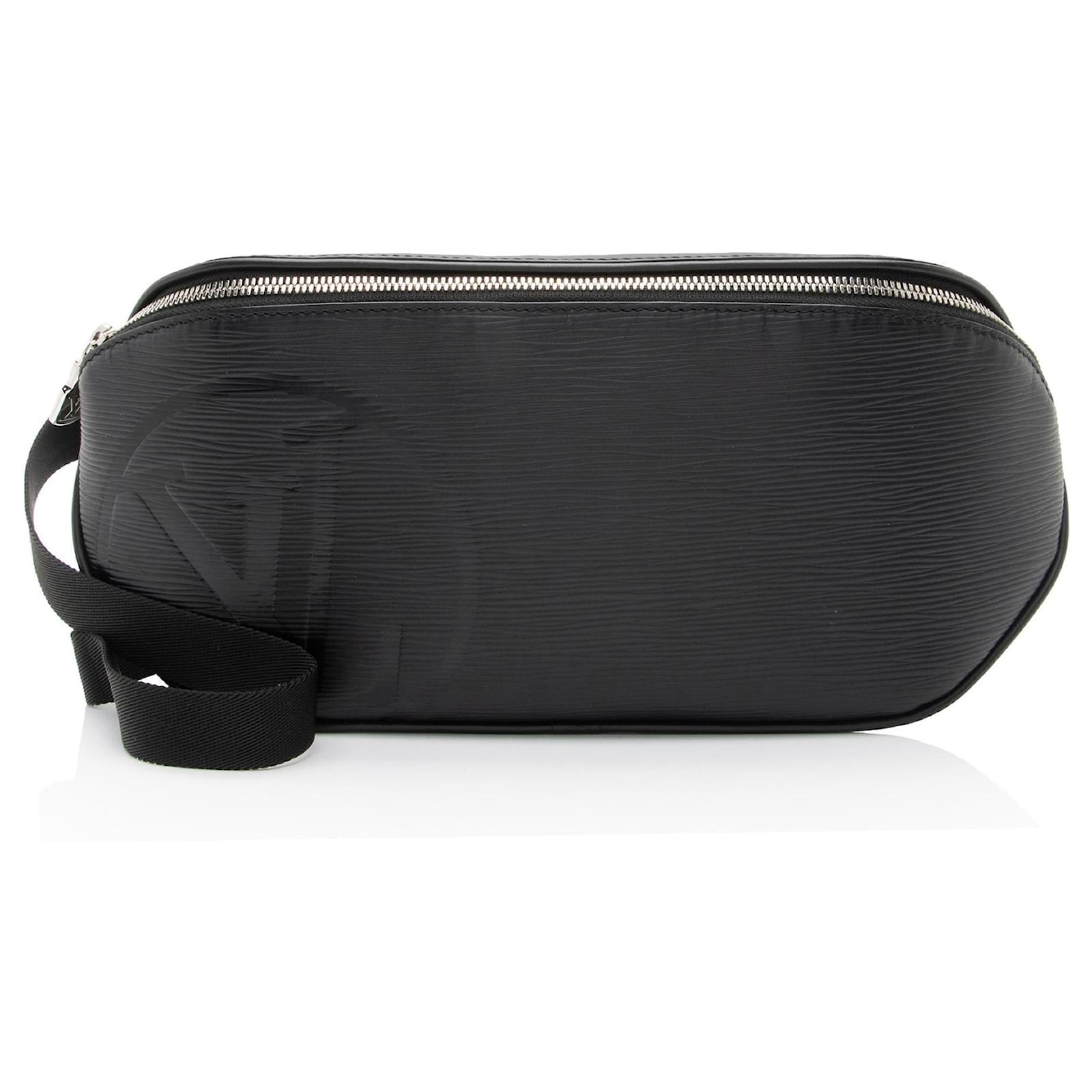 Louis Vuitton Epi Leather LV Circle Bumbag Black  ref.2317406