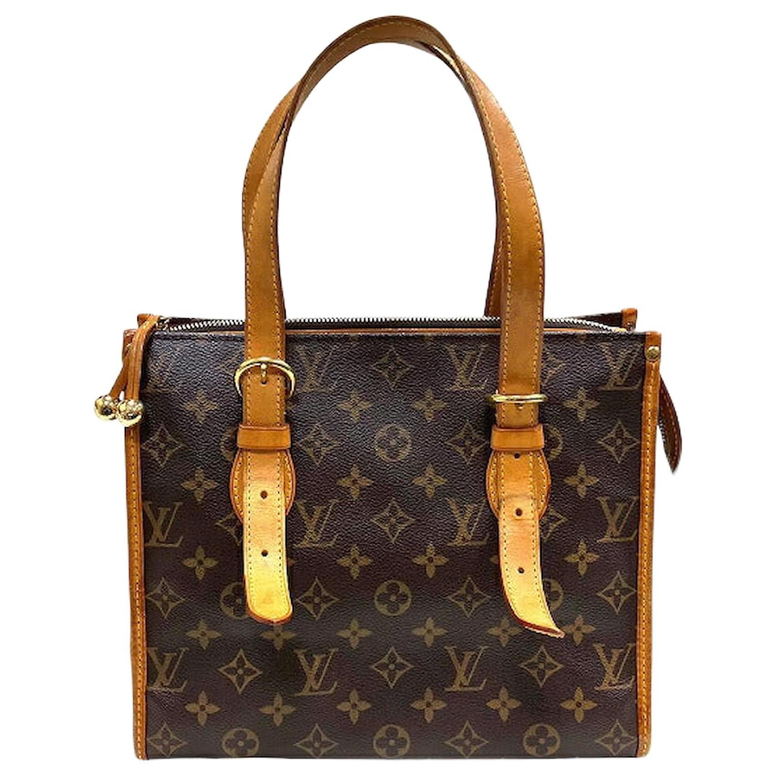 Louis Vuitton Popincourt Monogram Handbag Brown Cloth  ref.2316636