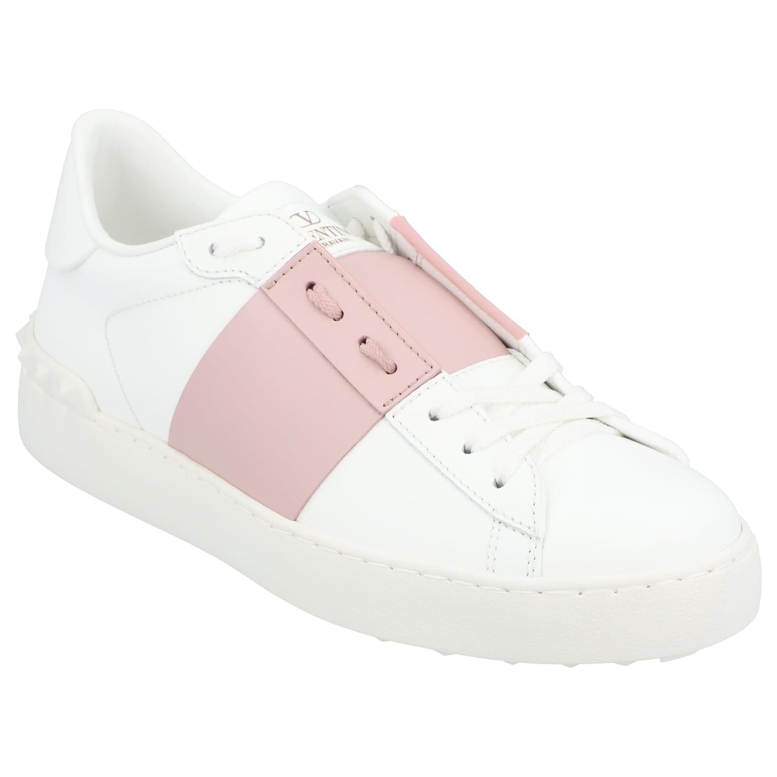 Valentino Garavani Valentino Open Sneaker Multicolored Multiple colors Leather Pony-style calfskin  ref.2204573