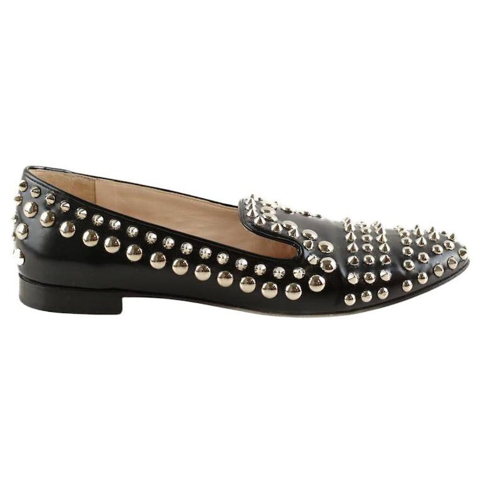 Prada Leather ballerinas Black  ref.2303487