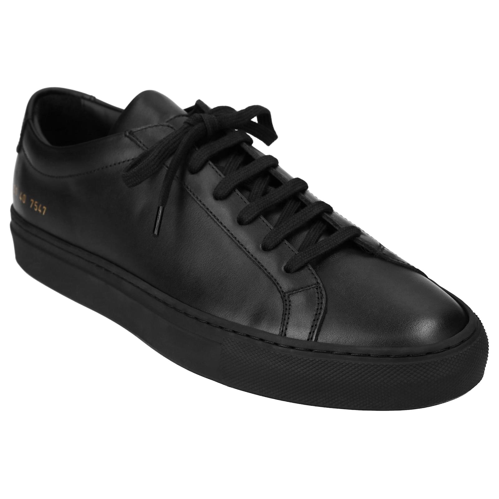 Autre Marque Achilles Sneakers Black Leather  ref.1517982