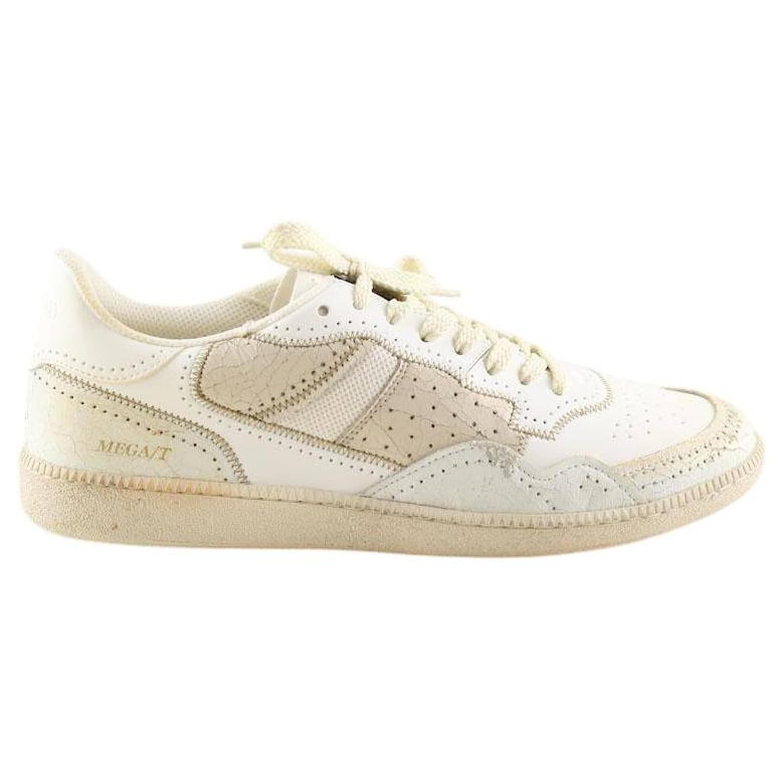 Autre Marque Leather sneakers White  ref.2299836
