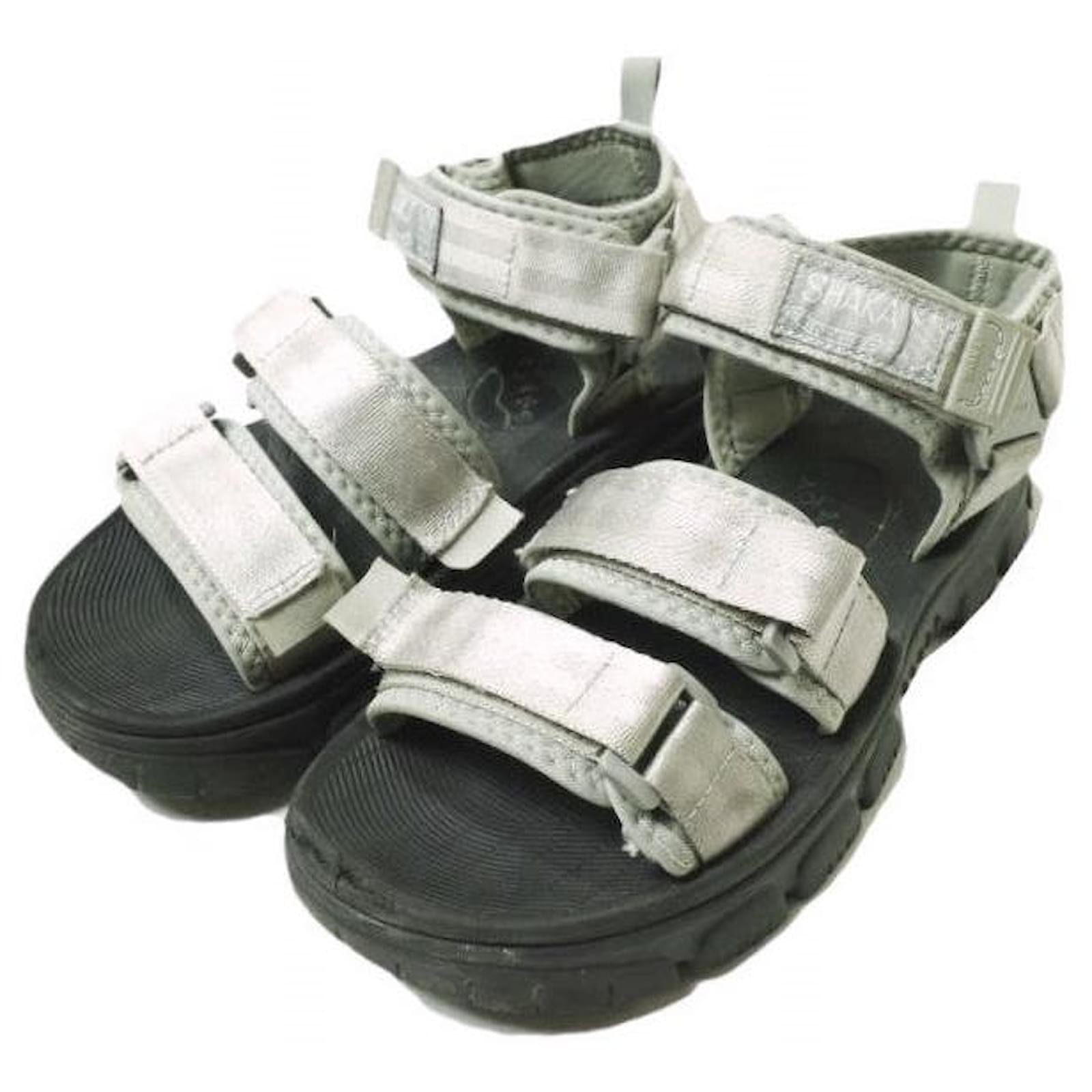 Autre Marque SHAKA NEO BUNGY Polyester Sandals Brown Grey  ref.2298184