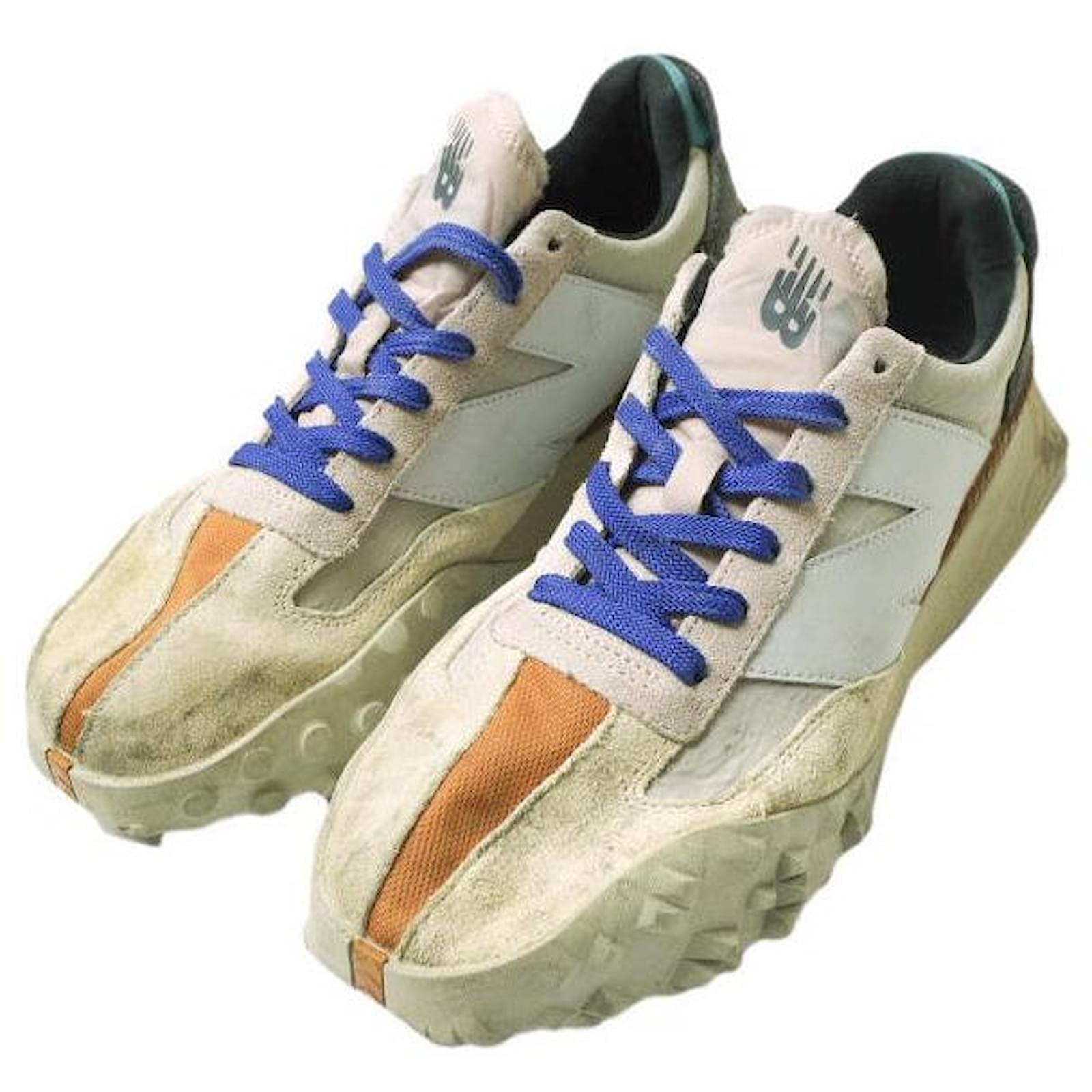 Autre Marque New Balance XC-72 Leather Sneakers Limited Beige Cream Suede Nylon  ref.2298131