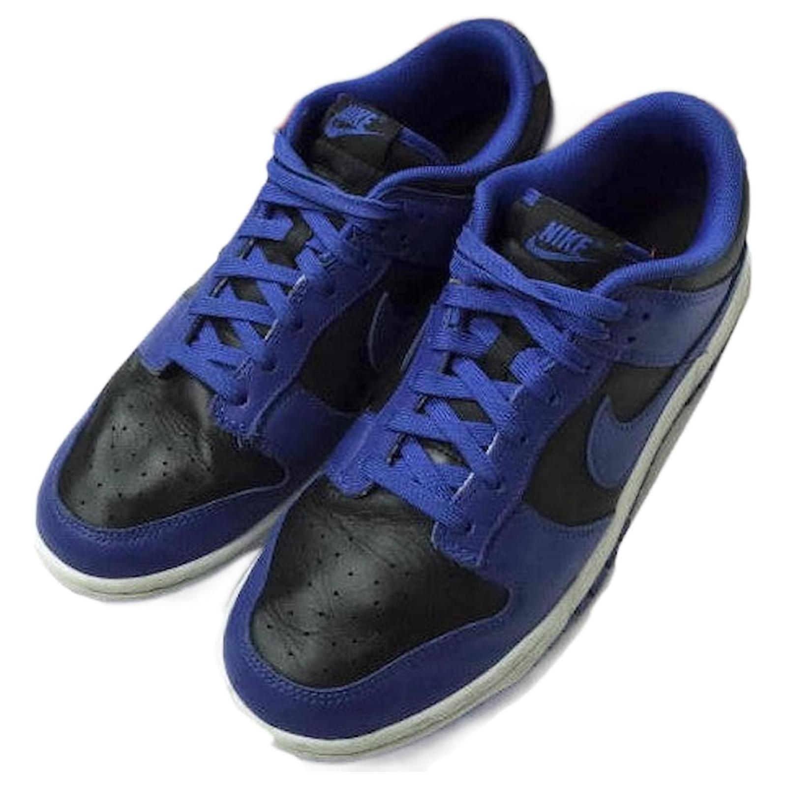 & Other Stories NIKE DUNK LOW RETRO Sneakers US9.5 Black/Hyper Cobalt Leather  ref.2291983