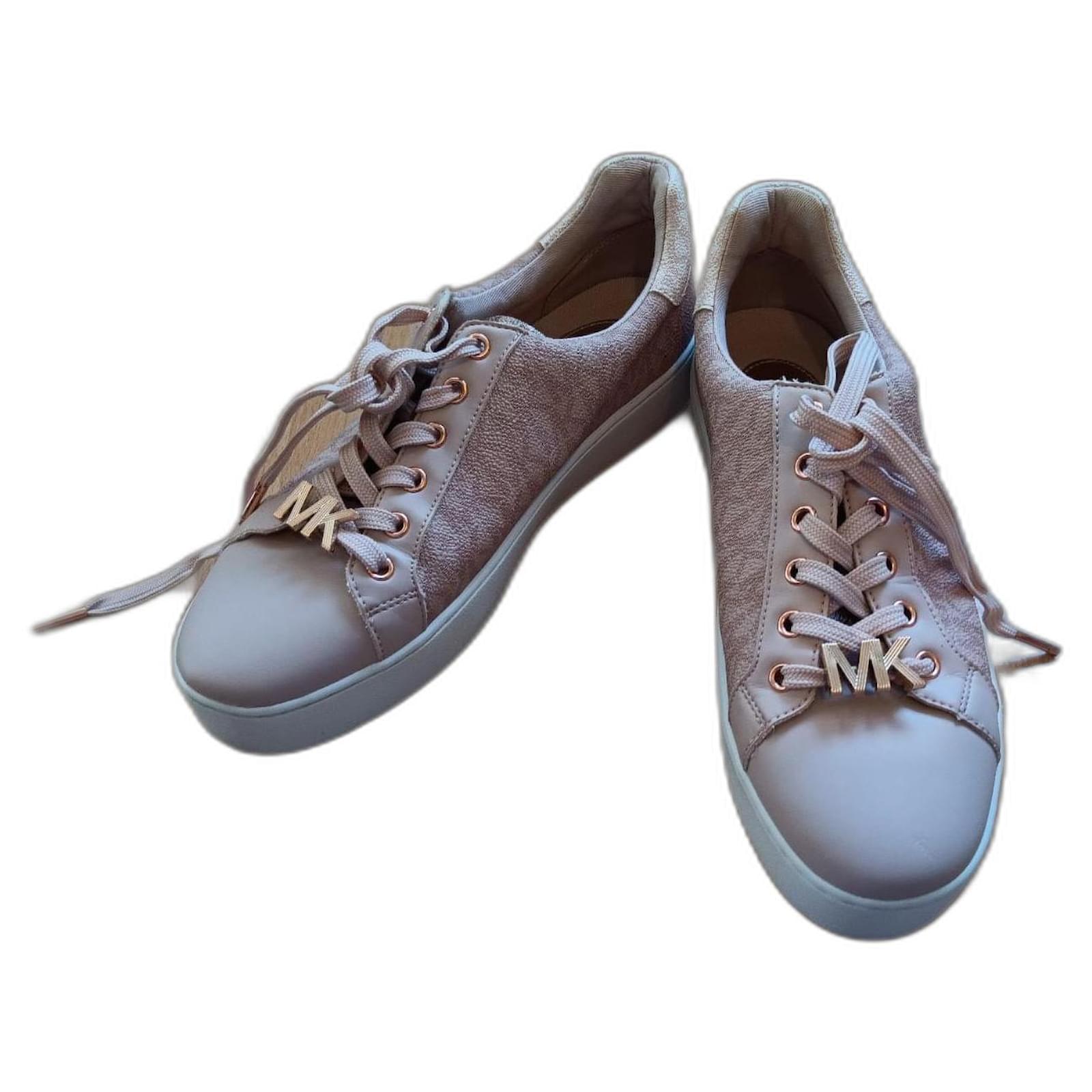 Michael Kors Keaton sneakers Pink Cloth  ref.2318990